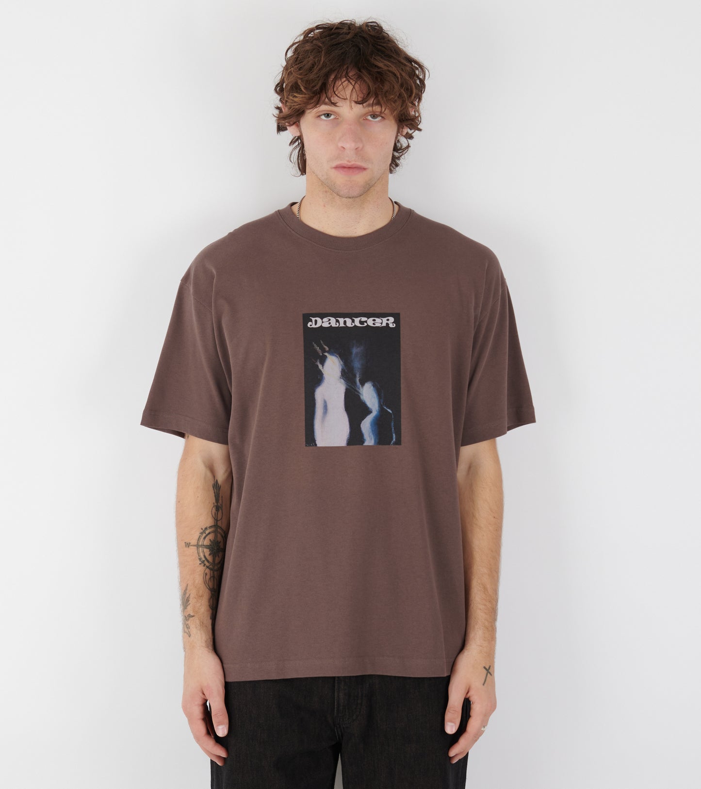 Projection Tee Brown