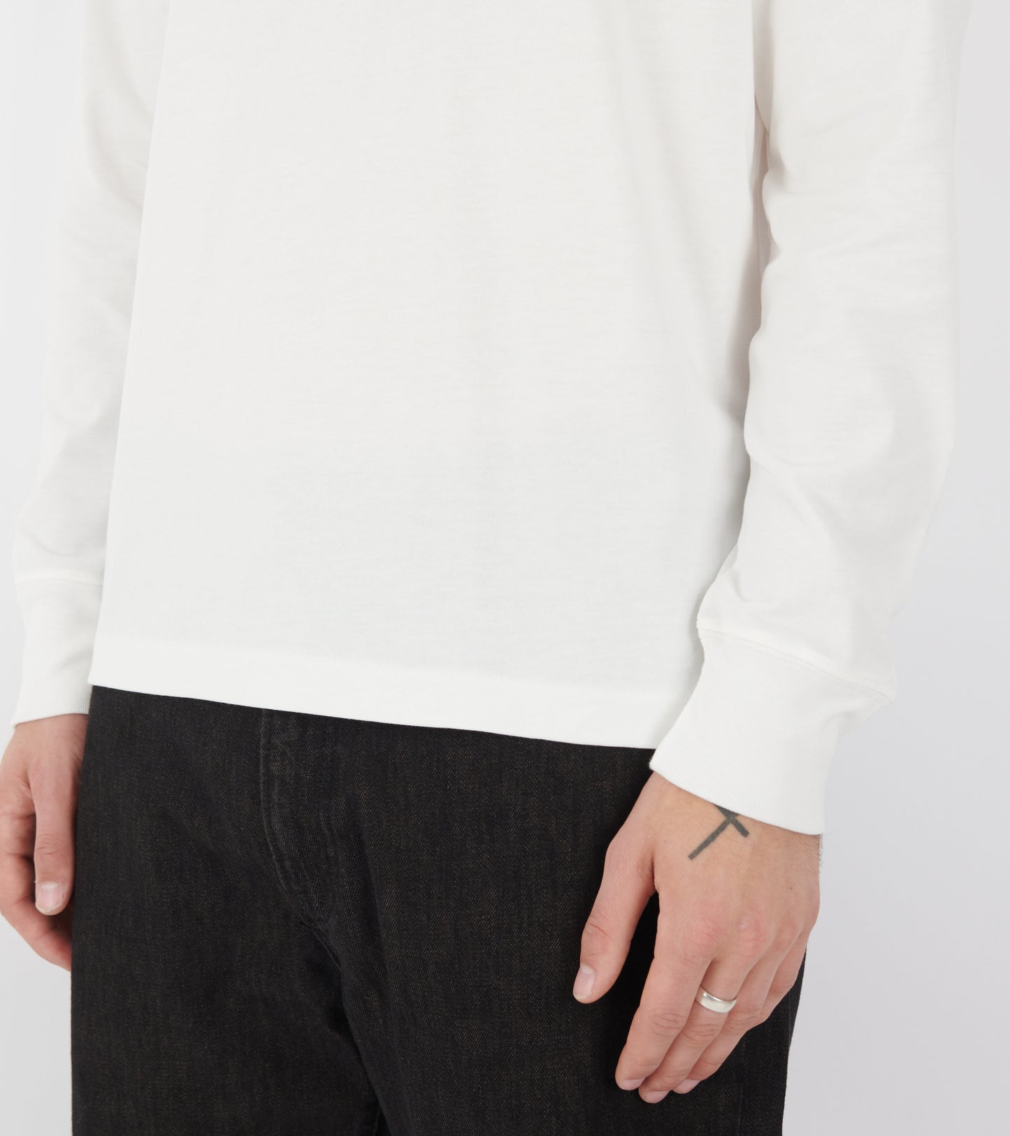 2M15 Crewneck Longsleeve White