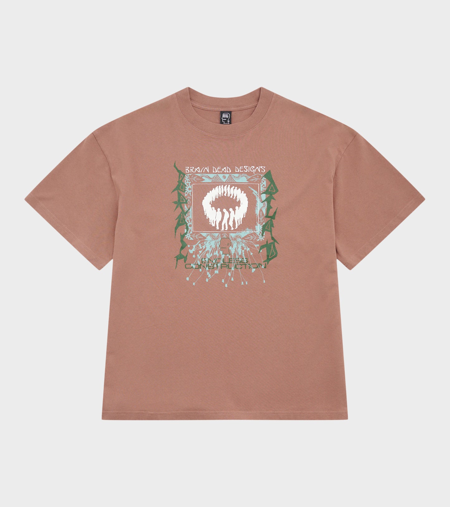Endless Construction T-shirt Nutmeg