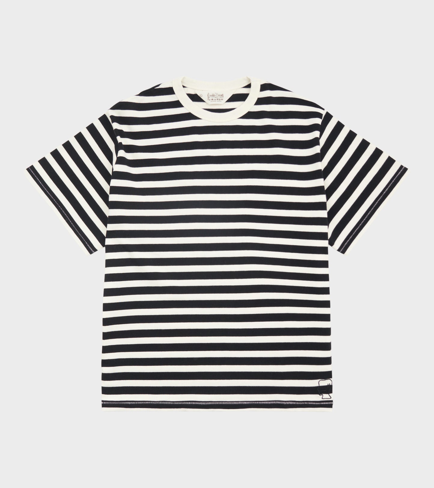Heavyweight Stripe T-shirt Black/White