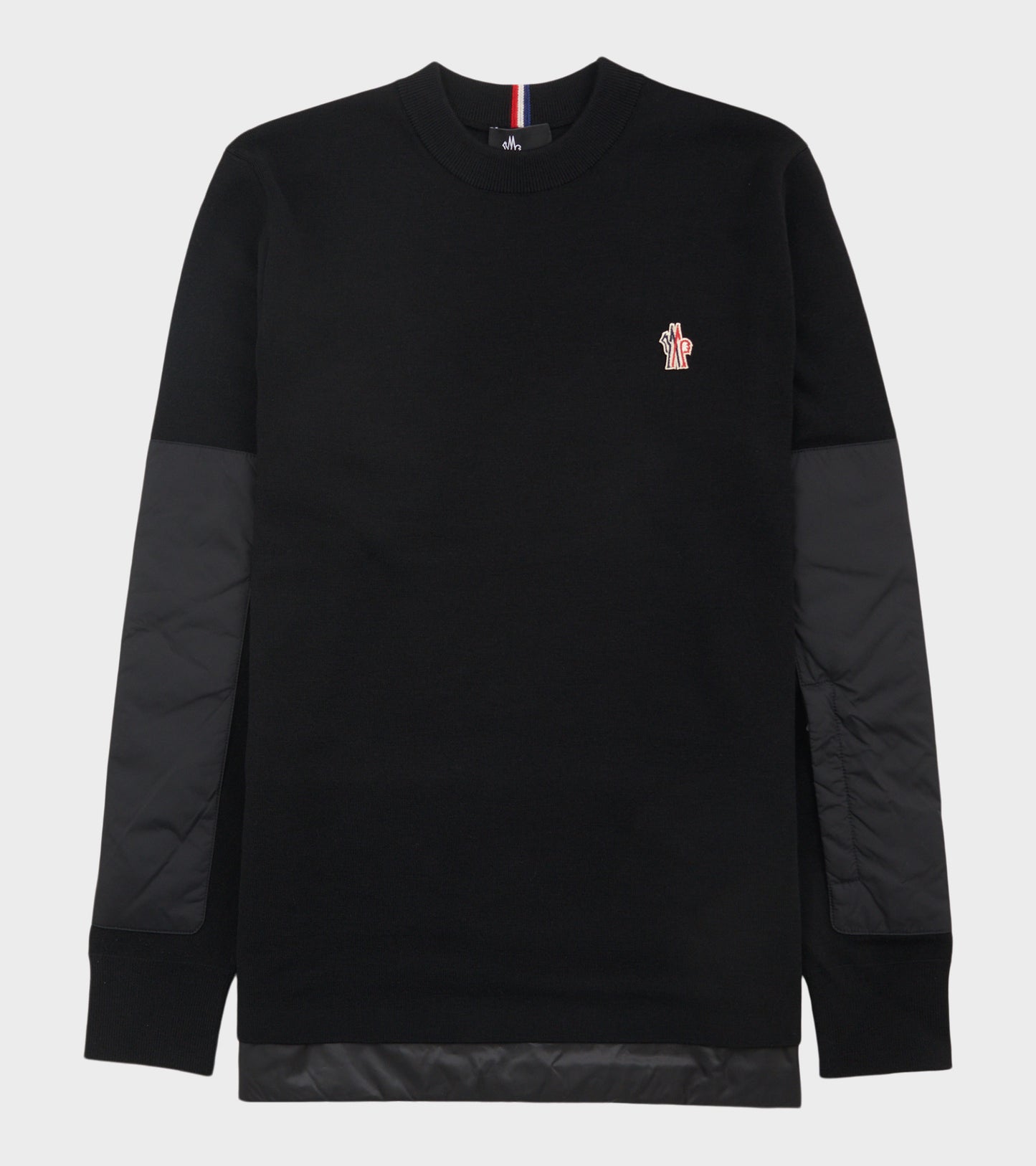 Wool & Nylon Pullover Black