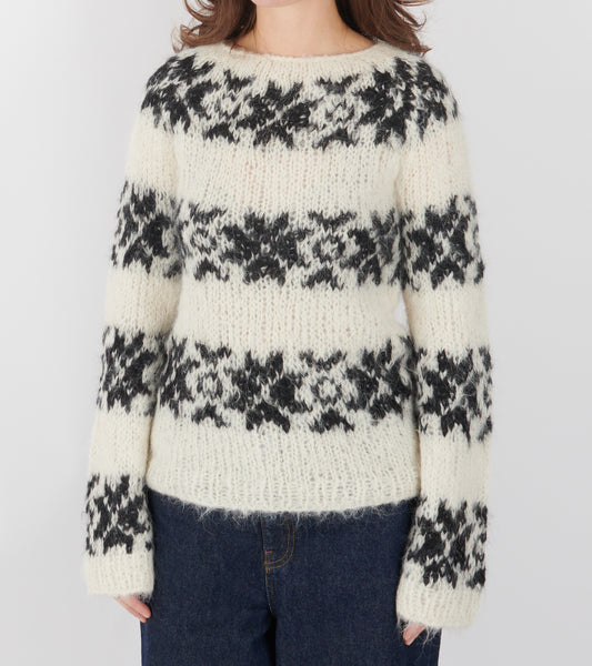 Inka Sweater Off-white/Black