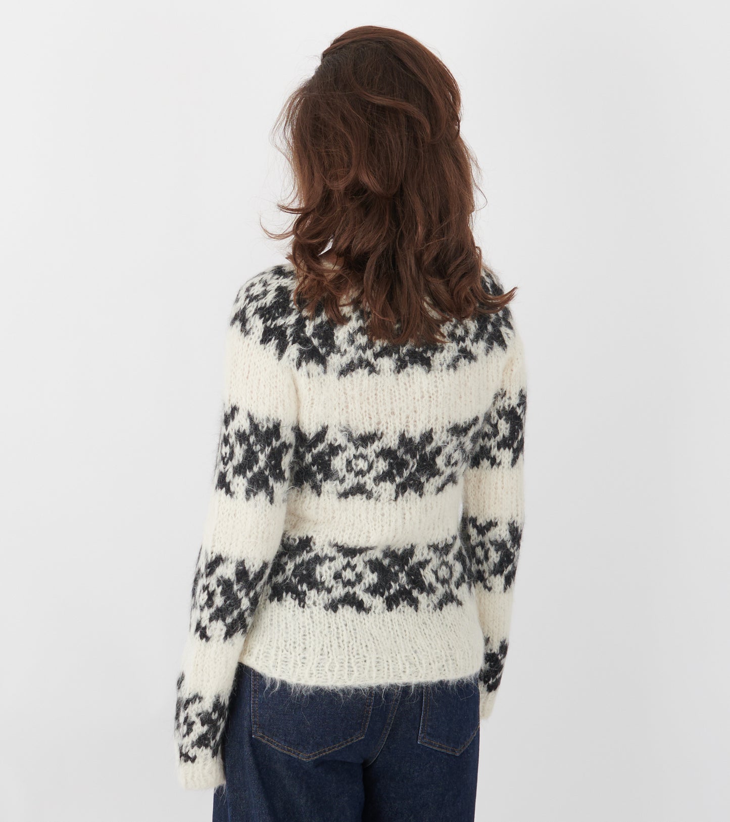 Inka Sweater Off-white/Black