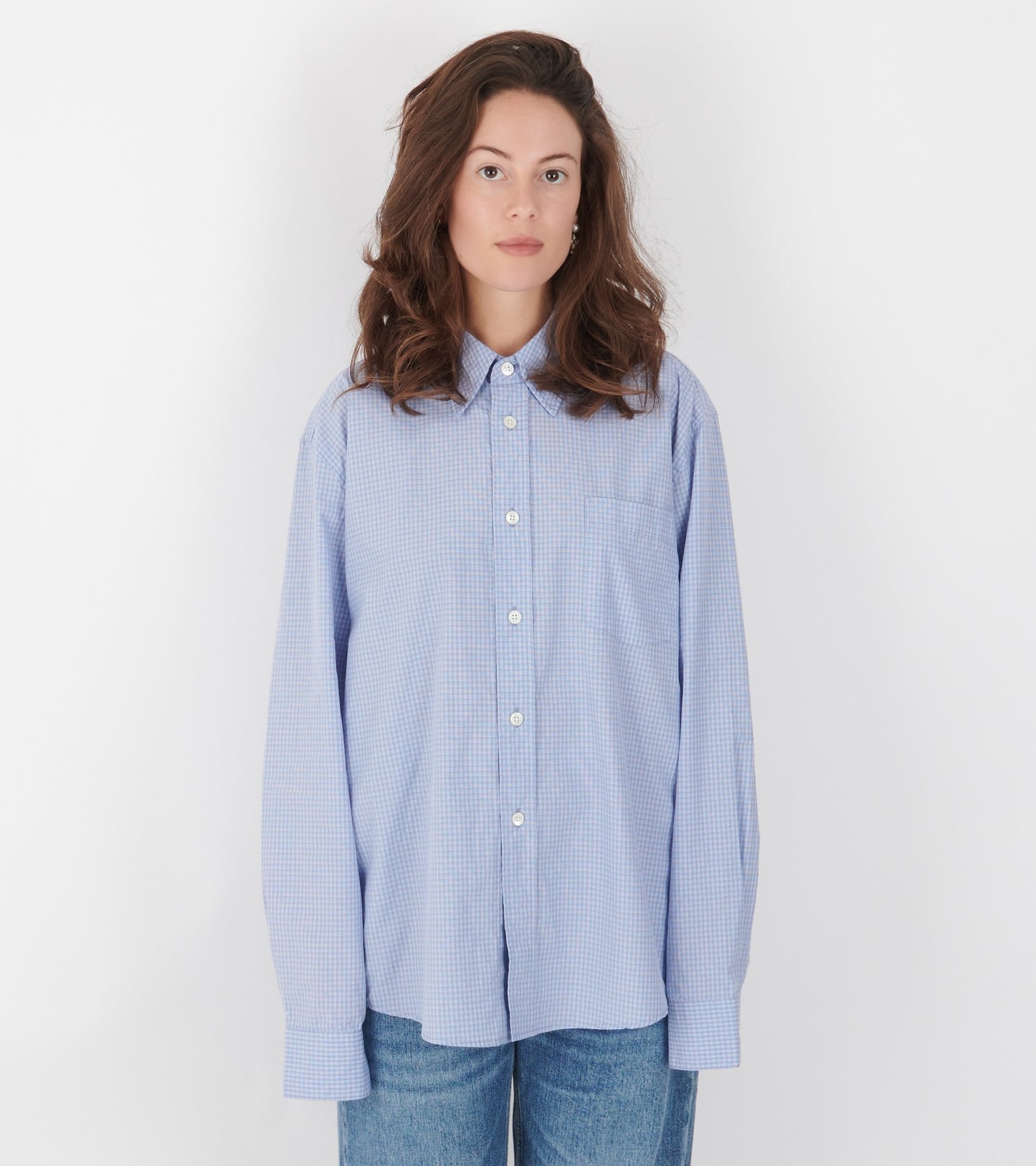 Beyond BD Shirt Micro Chip Check Super Poplin