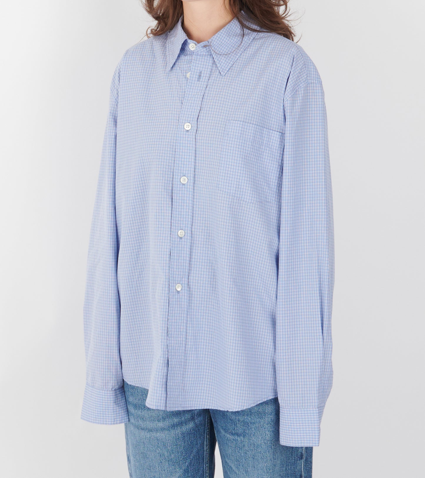 Beyond BD Shirt Micro Chip Check Super Poplin