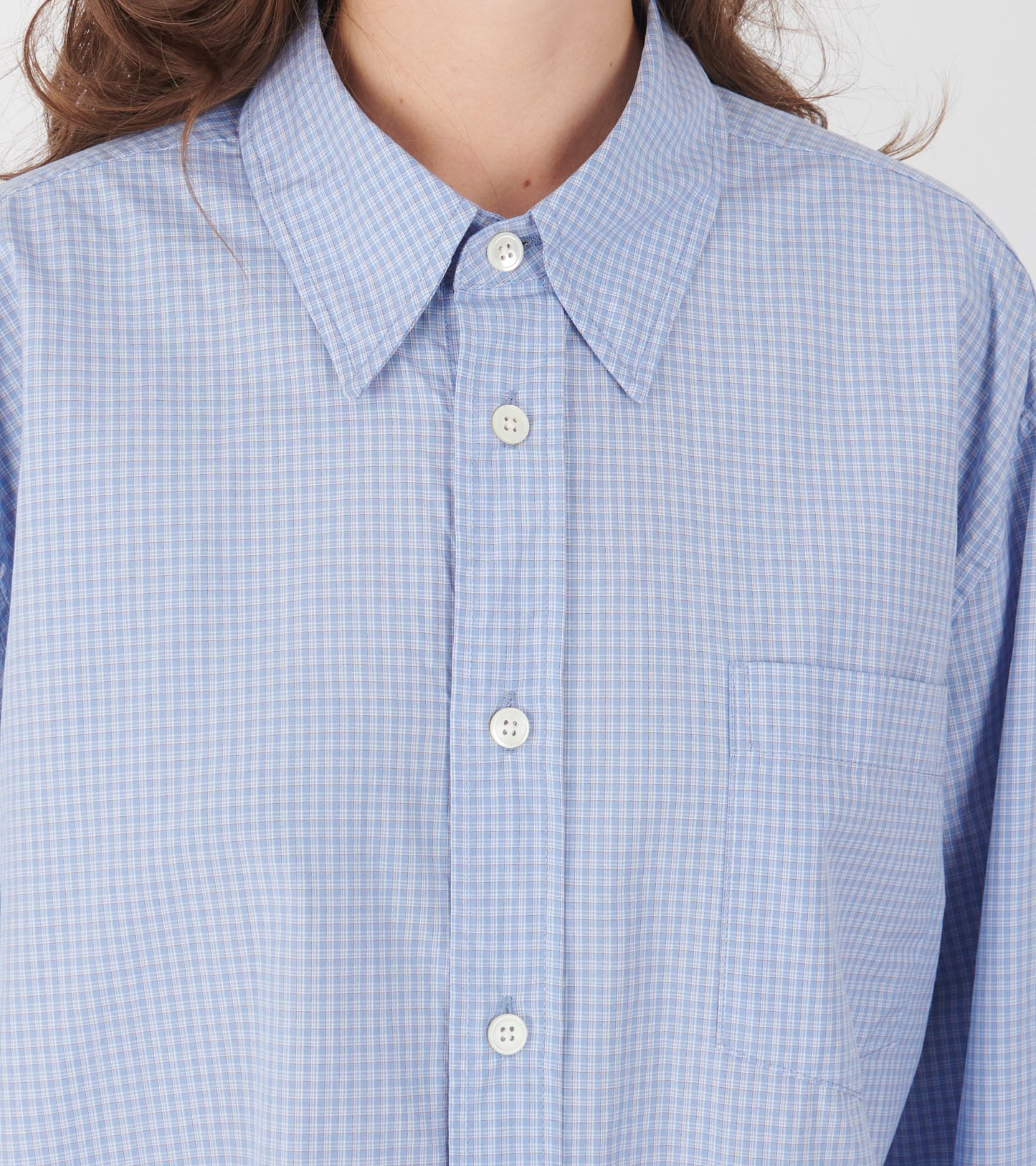 Beyond BD Shirt Micro Chip Check Super Poplin