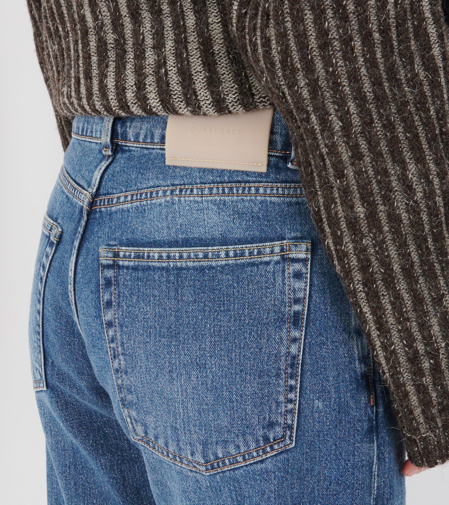 W Wata Cut Jeans Rodeo Wash Broken Twill