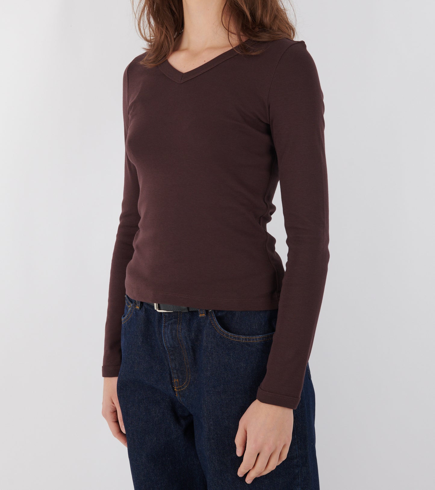 Jill Longsleeve Choco Plum