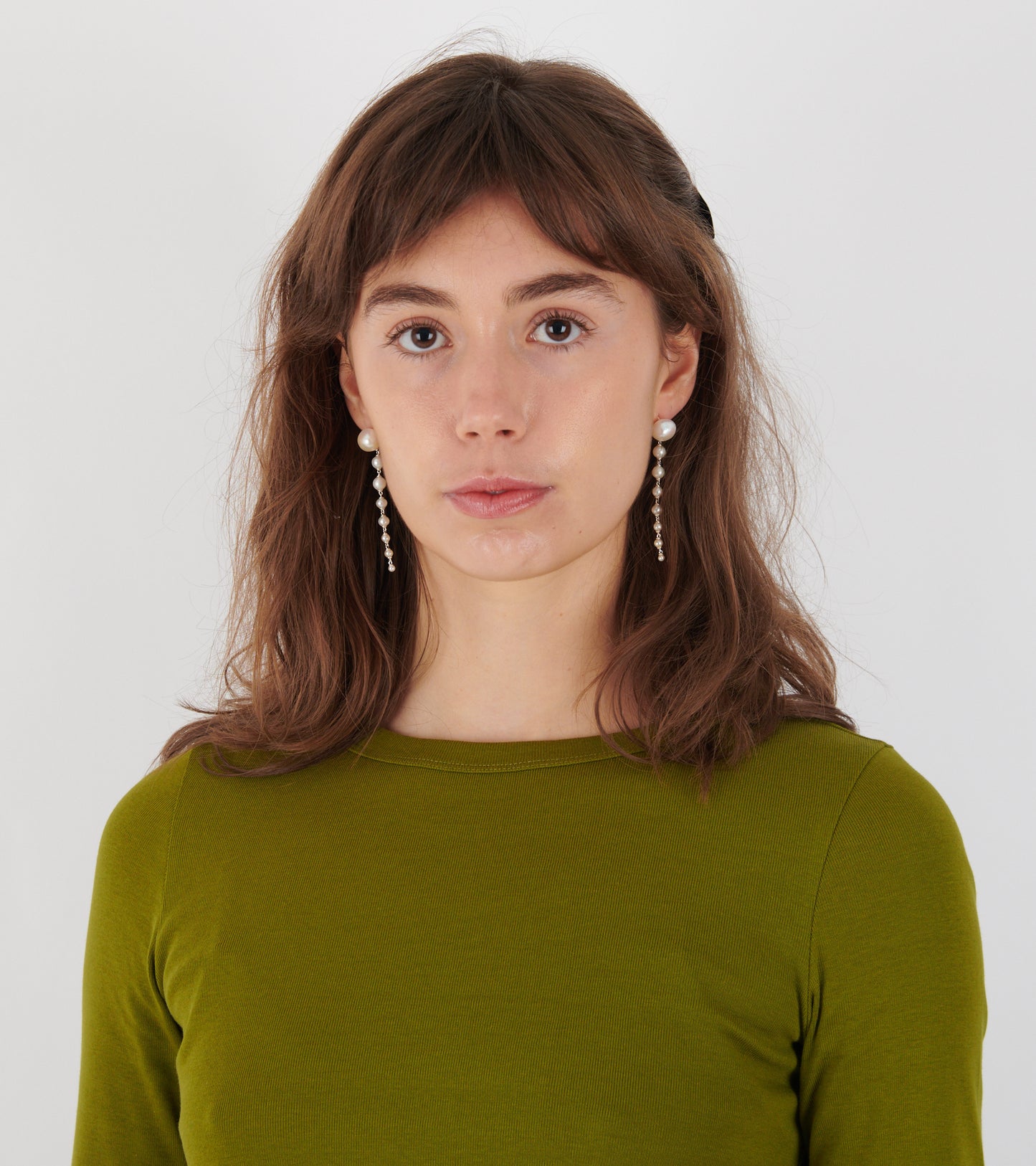 Lumora Chandelier Earrings Silver