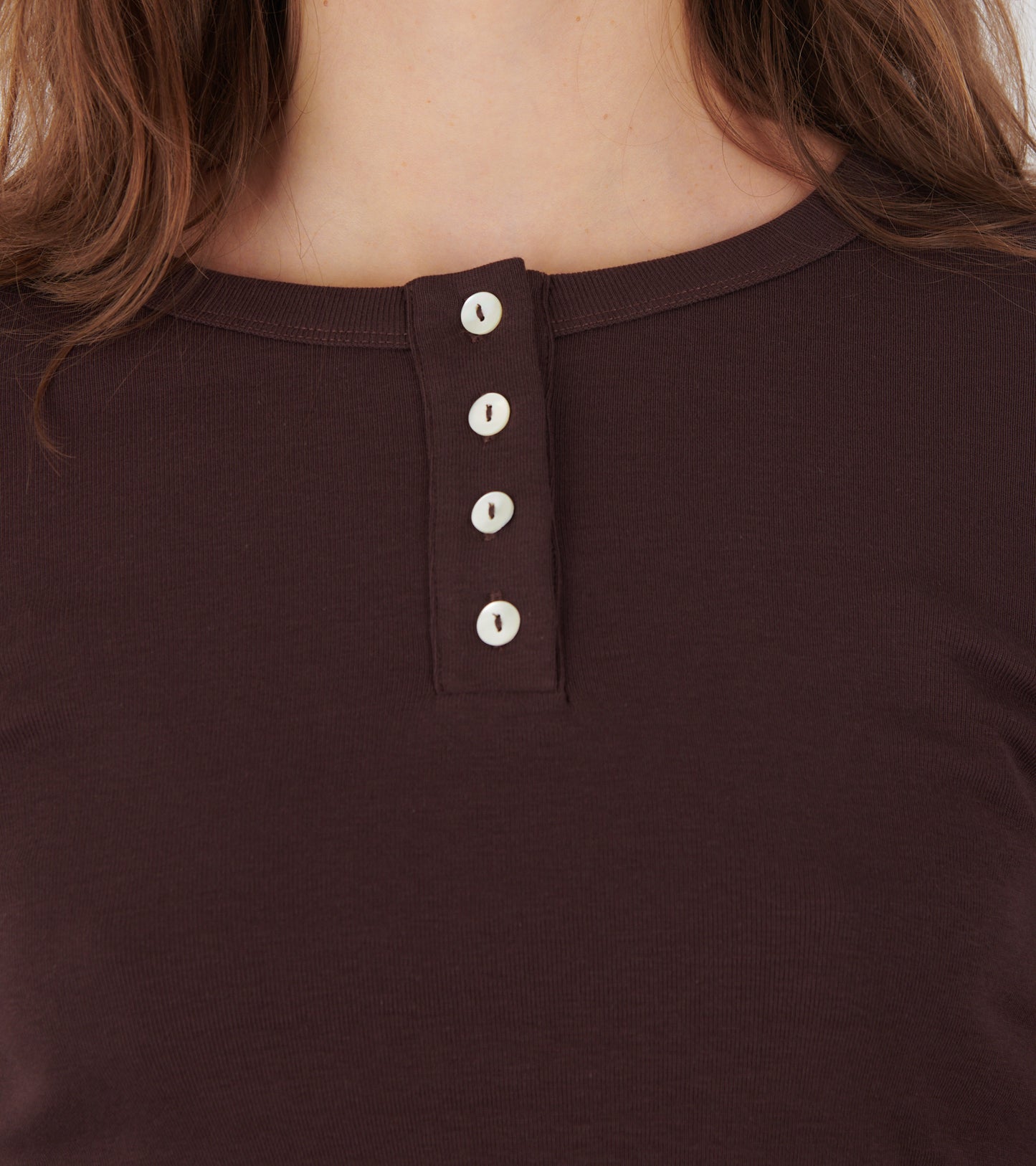 Jess Longsleeve Choco Plum