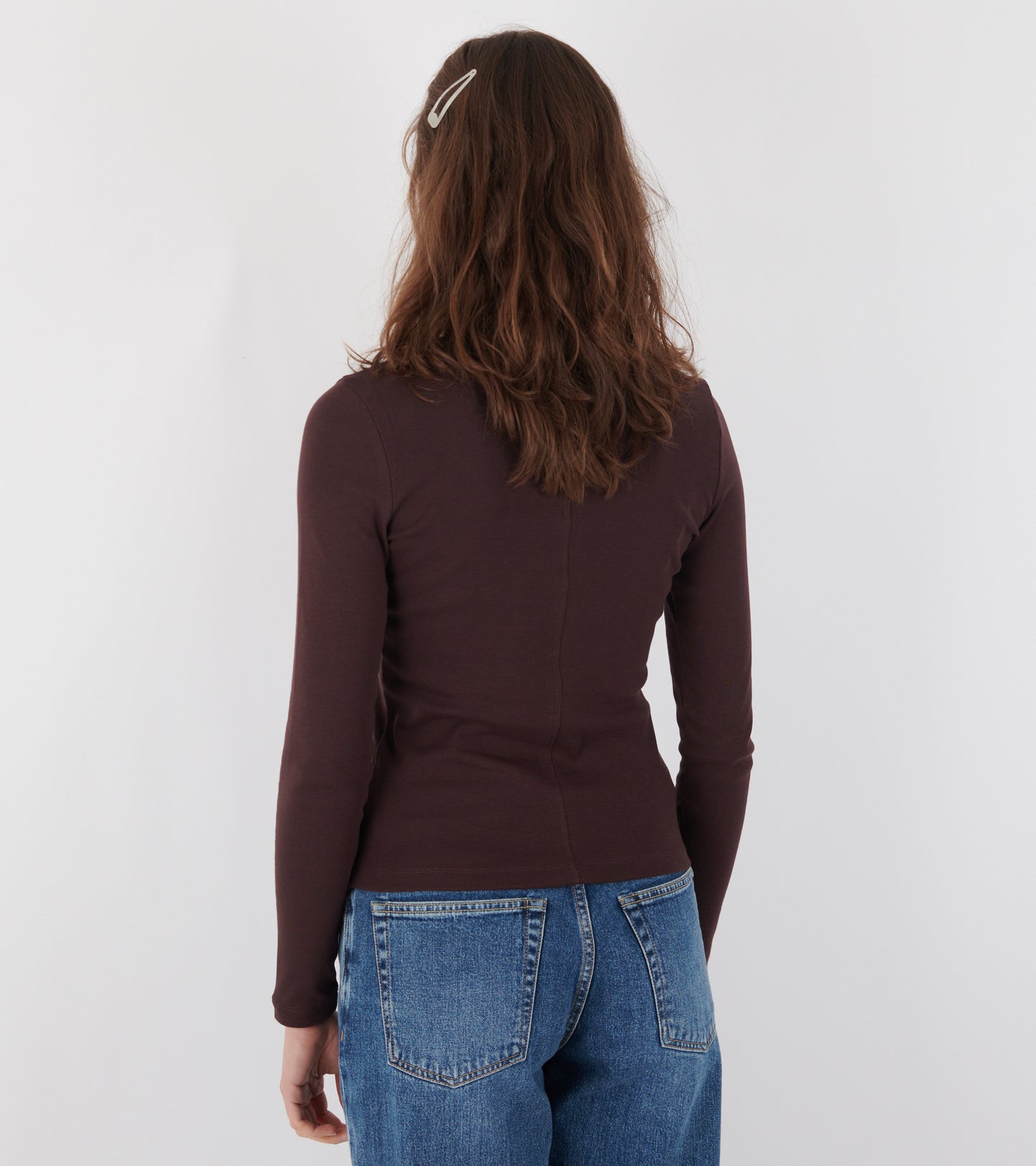 Jess Longsleeve Choco Plum