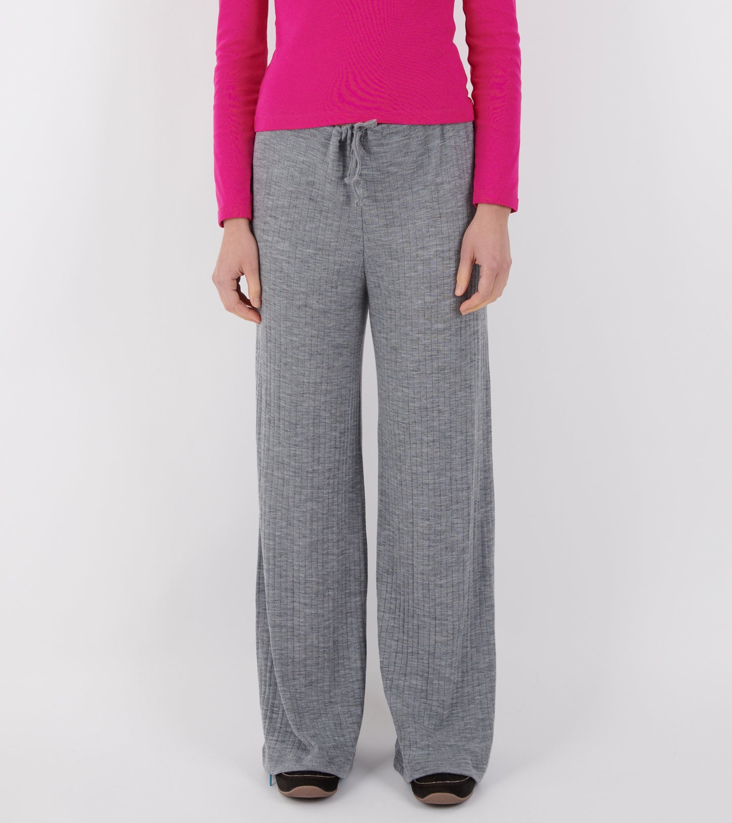 Nova Pants Wool Grey Melange