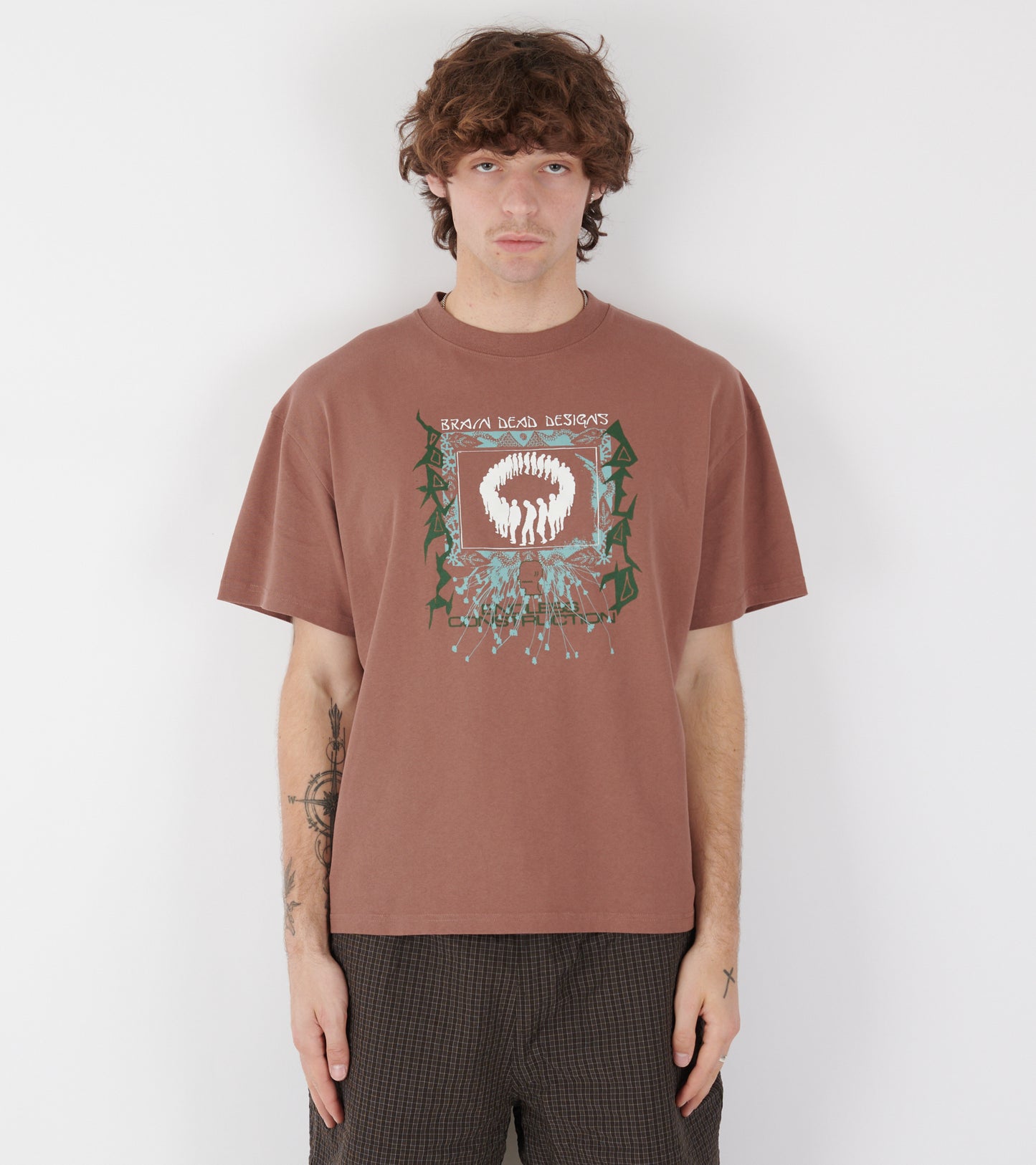 Endless Construction T-shirt Nutmeg