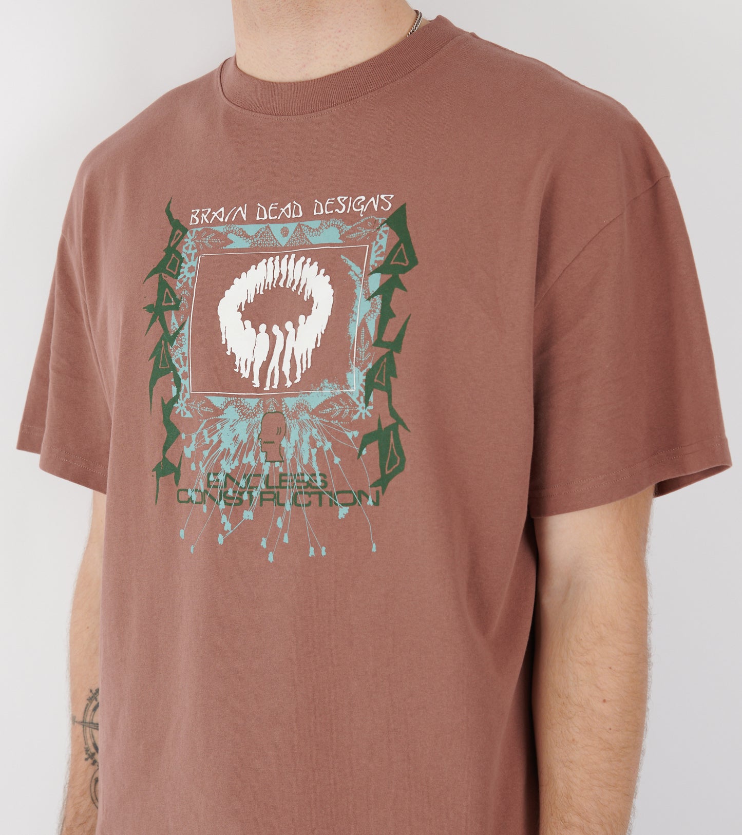 Endless Construction T-shirt Nutmeg