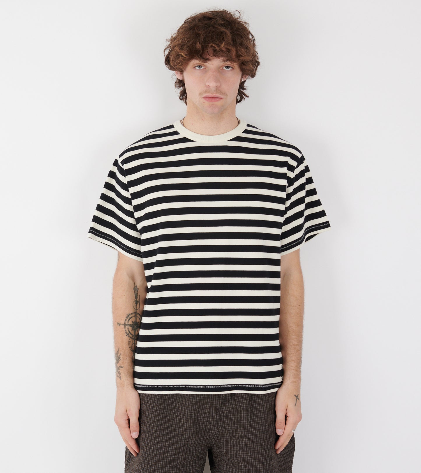 Heavyweight Stripe T-shirt Black/White