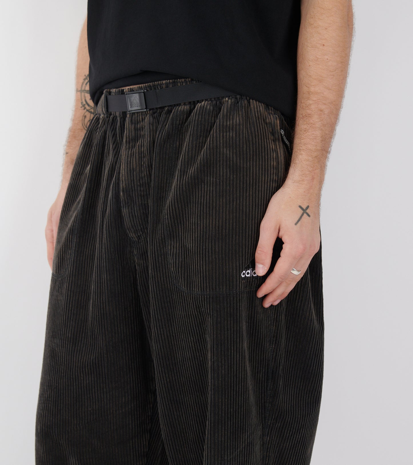 Equipment Corduroy Pant Black Orche