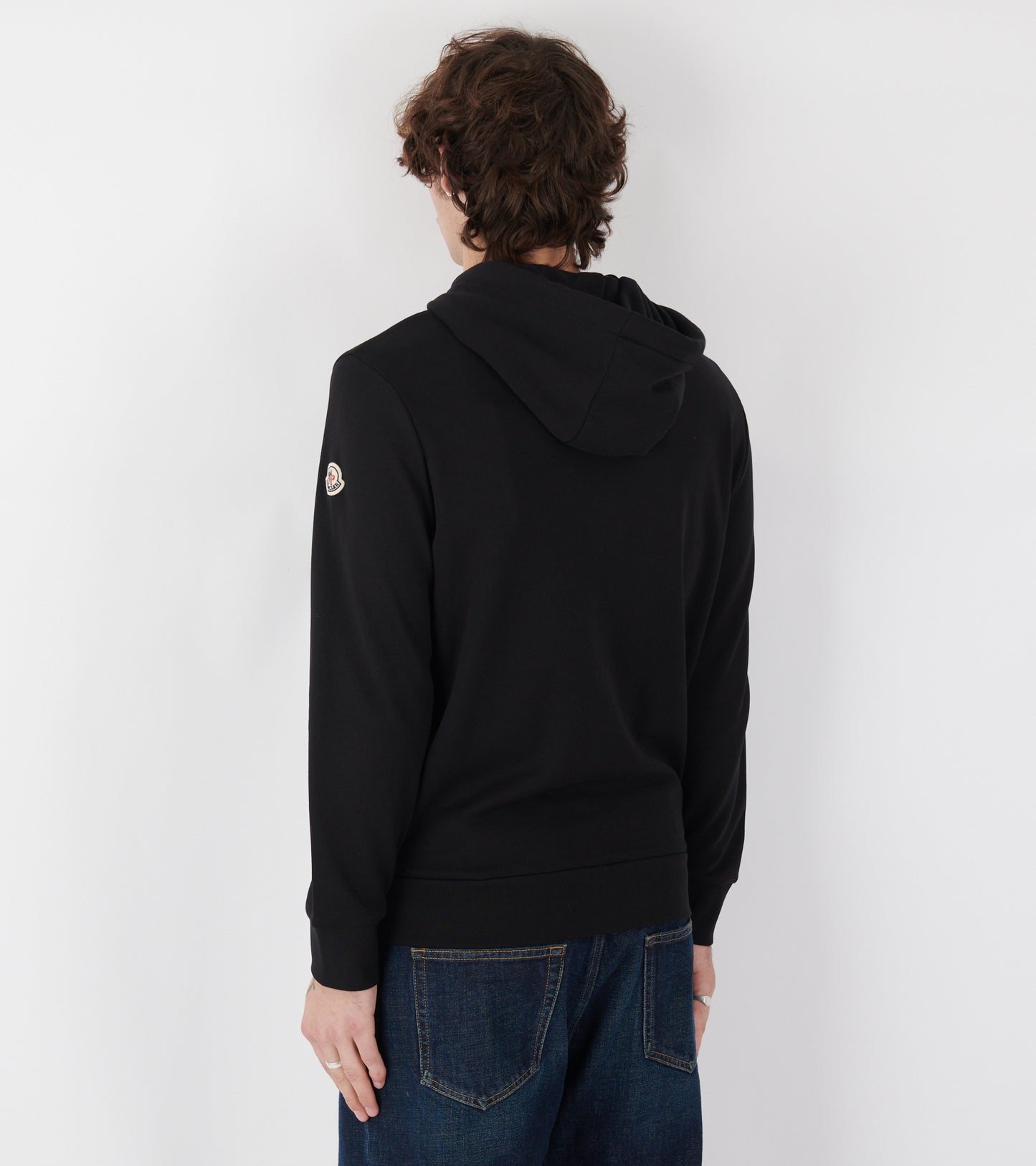 Nylon Pocket Hoodie Black