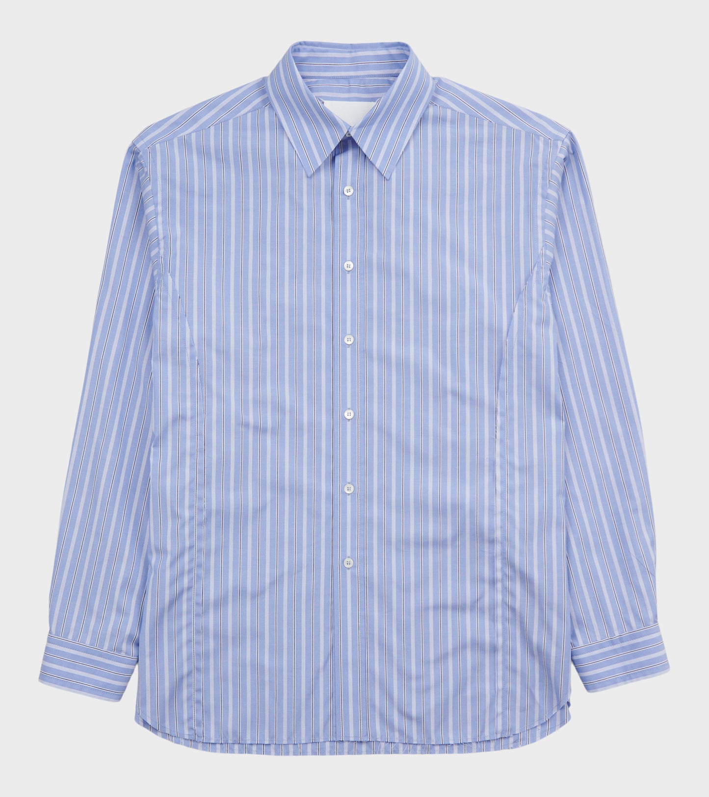 Striped Cotton Shirt Blue Mix