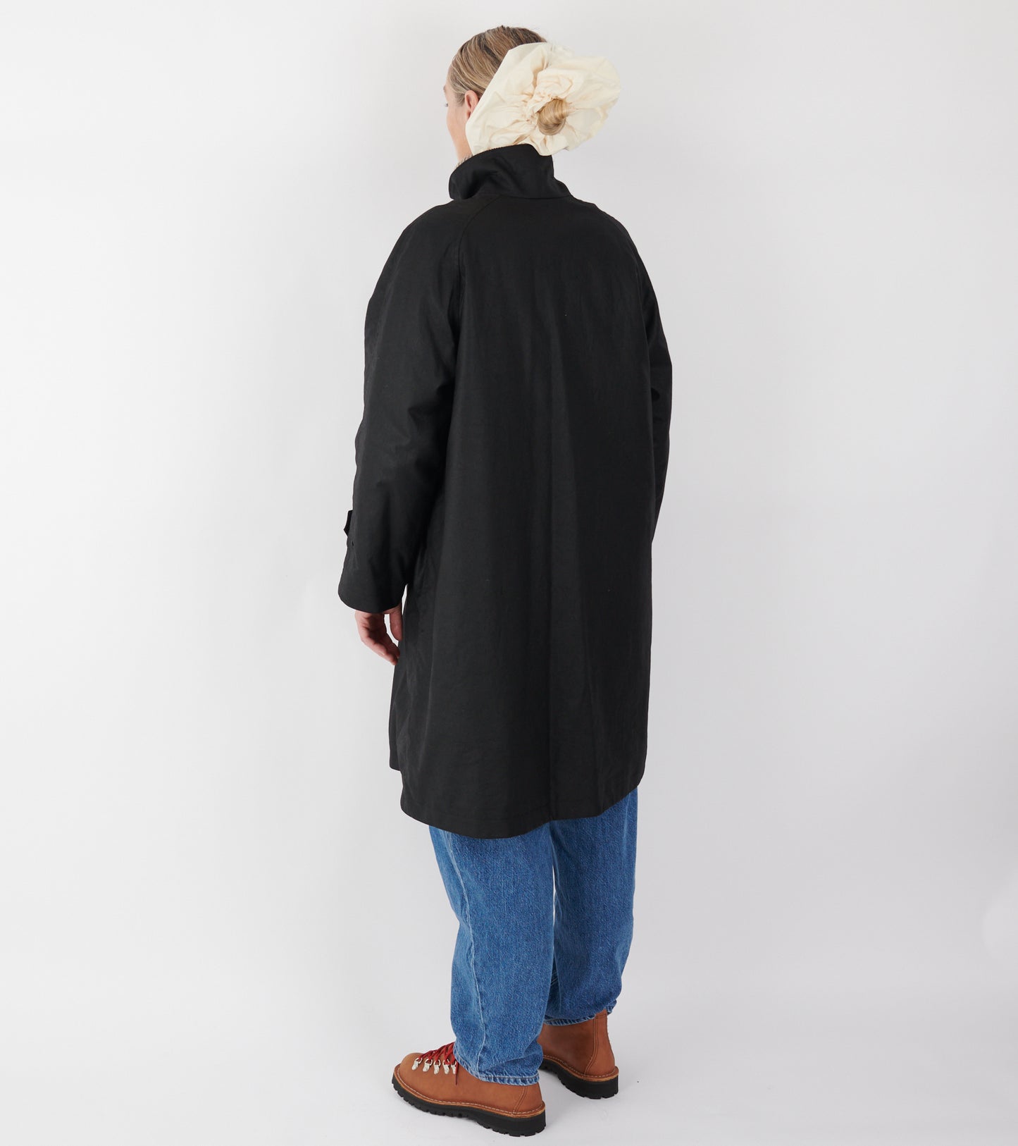 Oilskin Coat Black