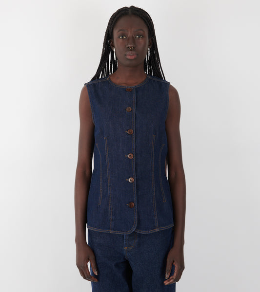 Tammy Vest Indigo Blue