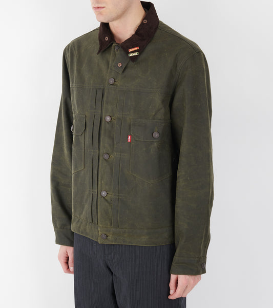Type 2 Wax Jacket Archive Olive
