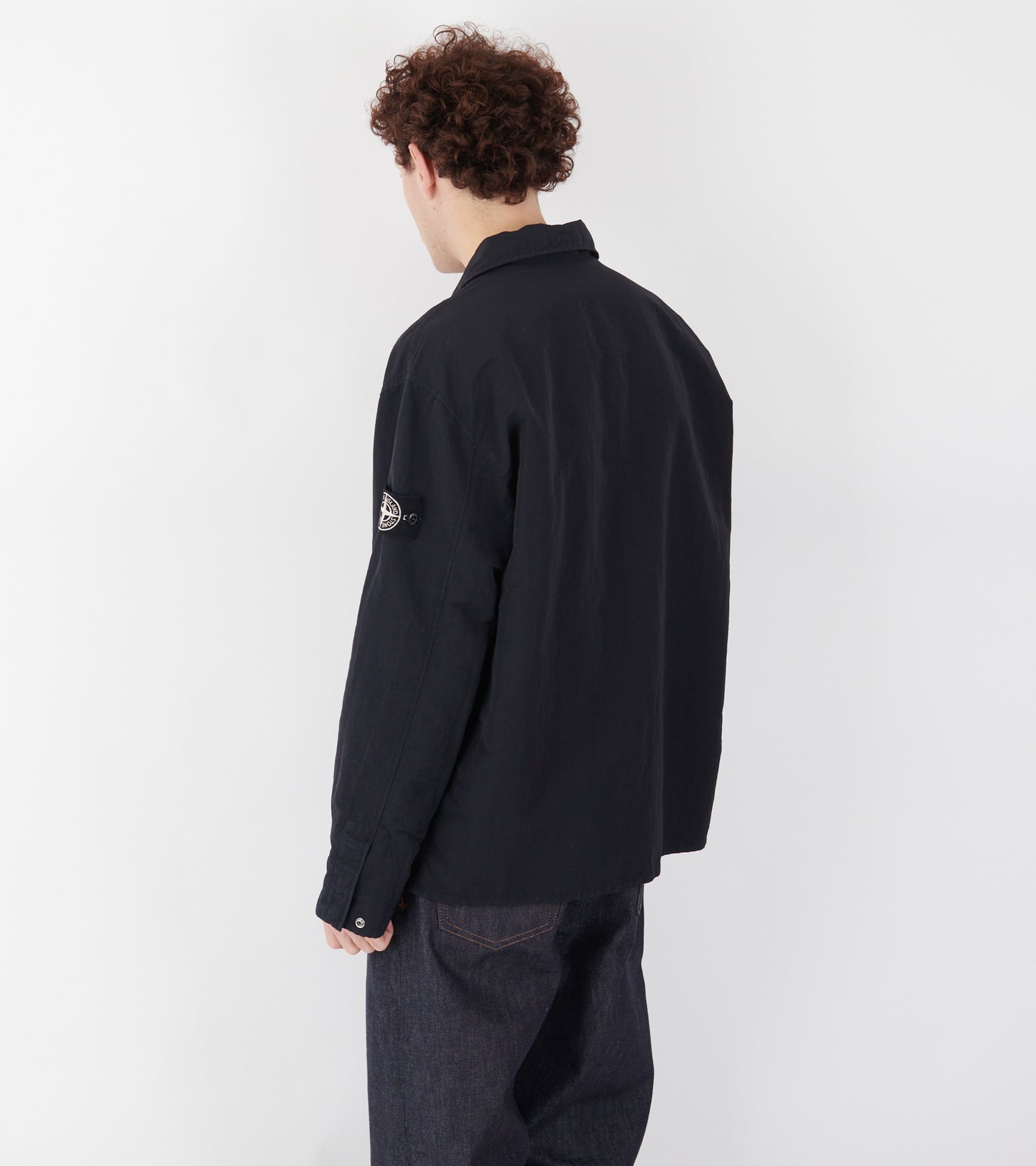 Corrosion Treatment Overshirt Dark Ink