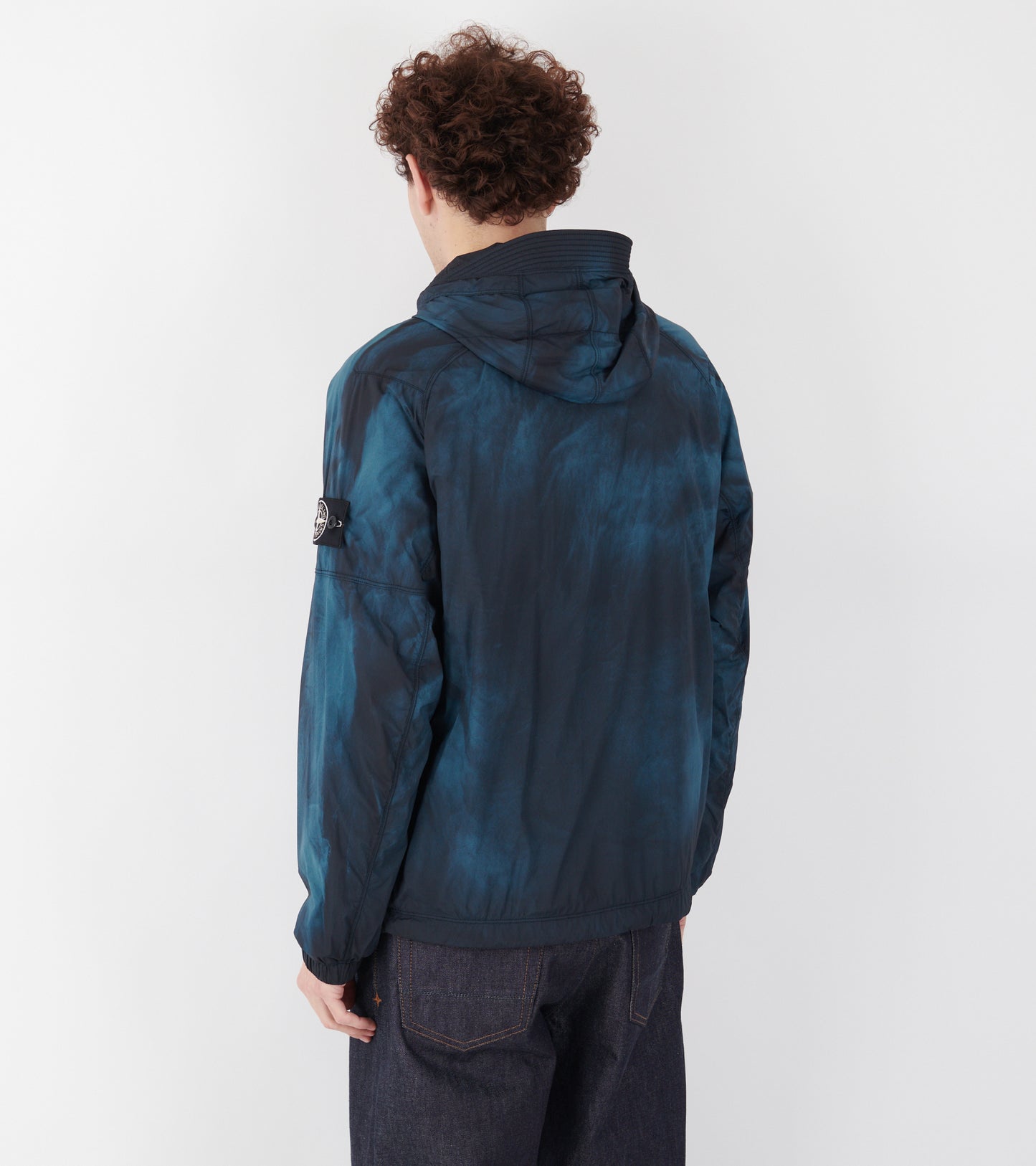 Skin Touch Nylon-TC Corrosion Treatment Jacket Blue Mix