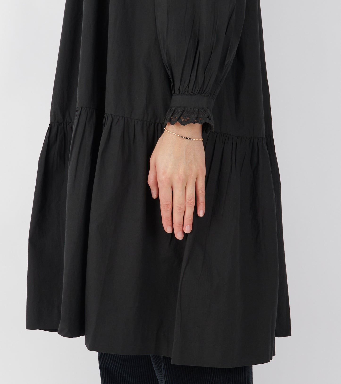 Bead & Gem Bracelet Black