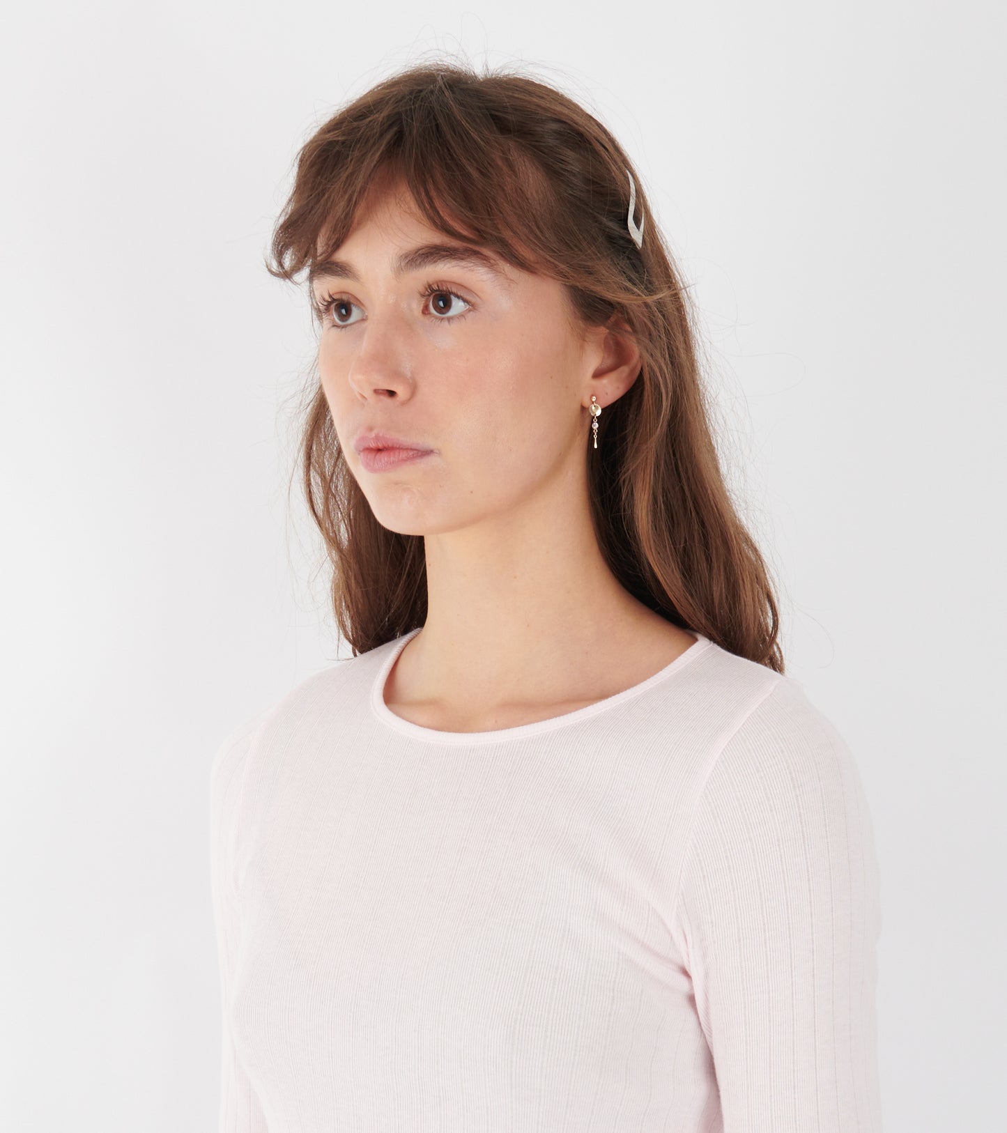 Nicolina Earring Clear CZ