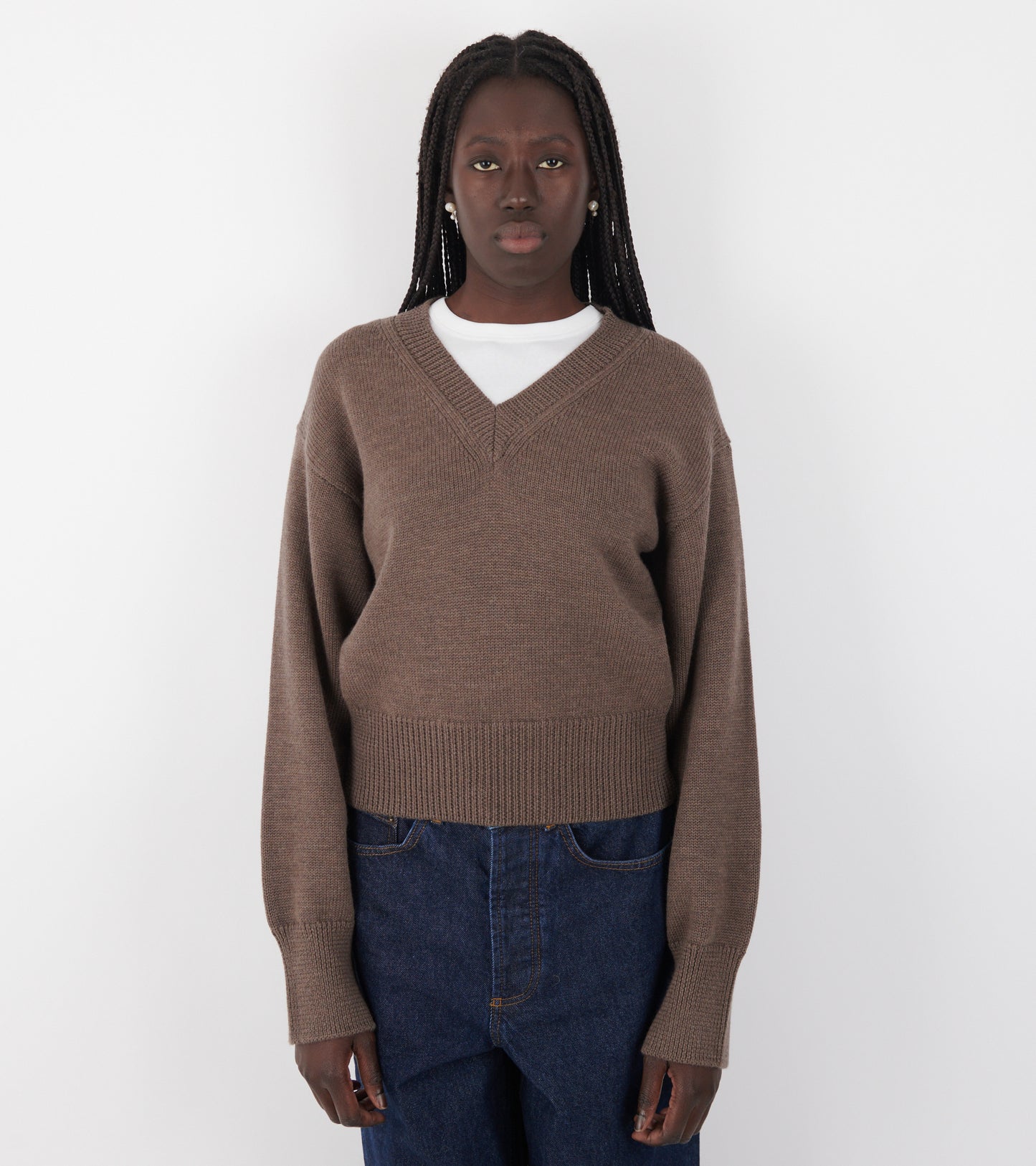 Nanna Knit Sweater Taupe