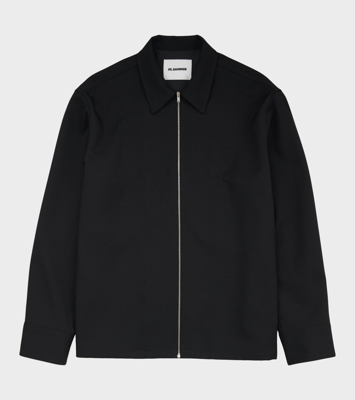 Zip Overshirt Black