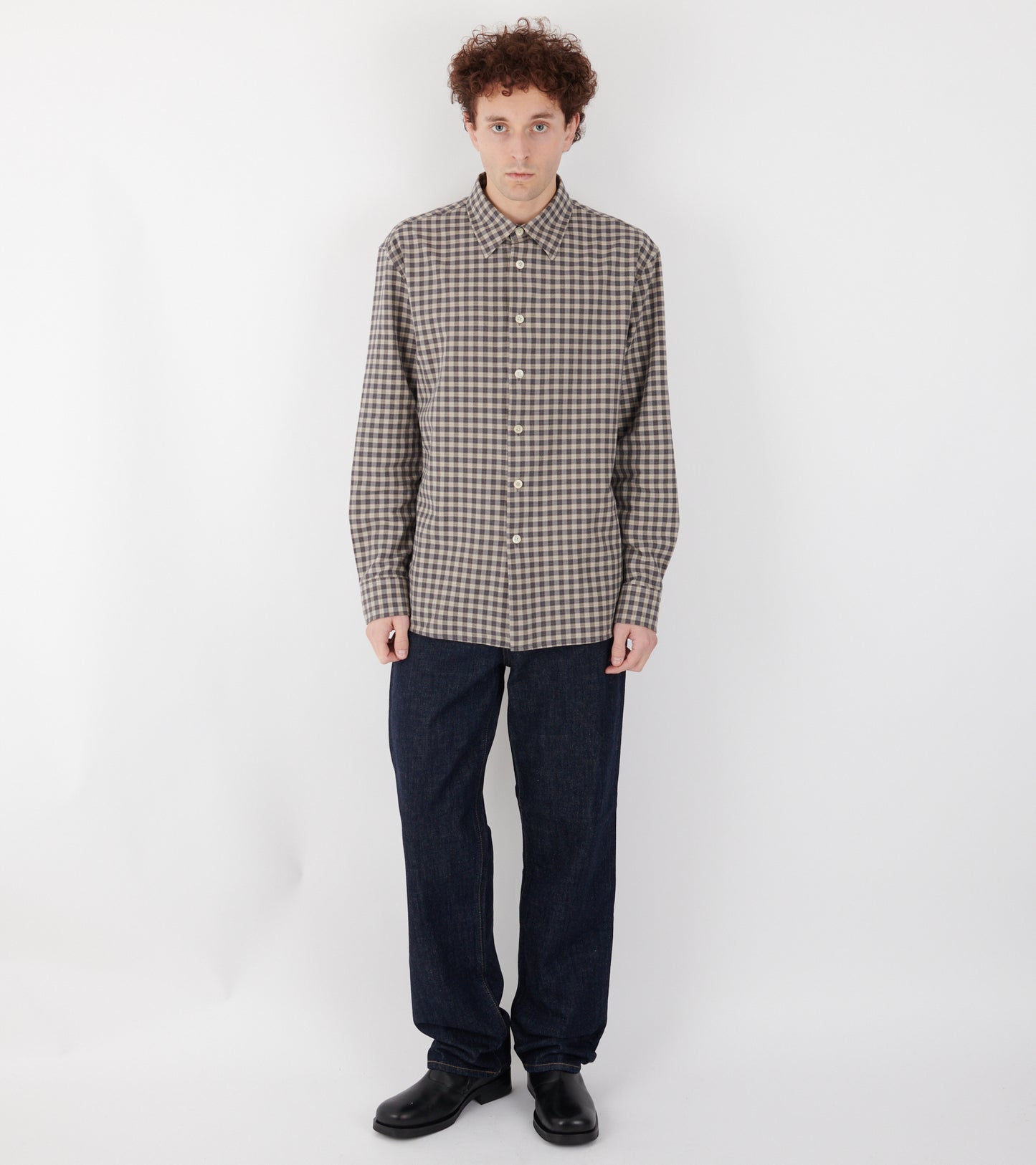Studio Shirt Dark Sand