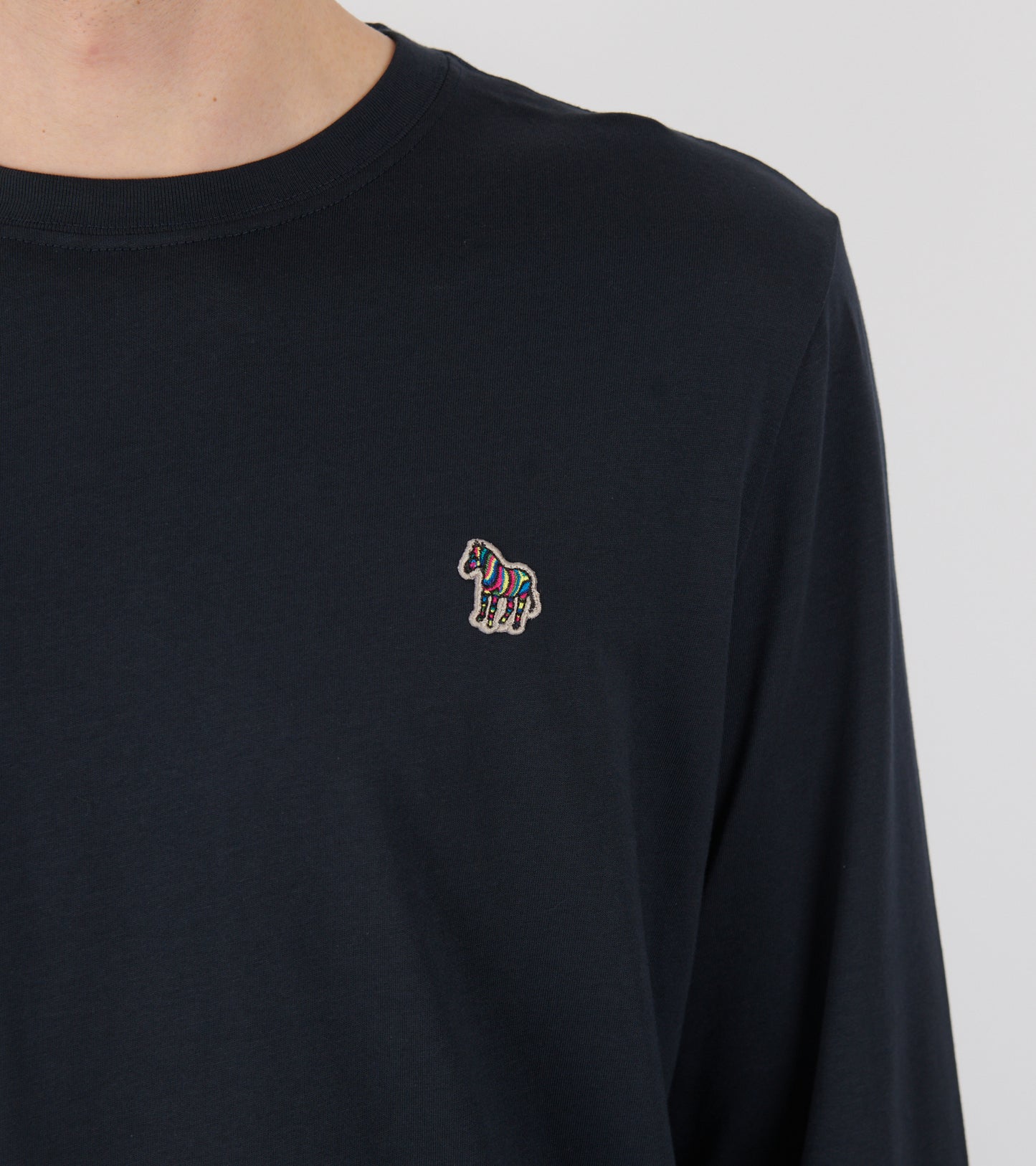 L/S Zebra T-shirt Navy