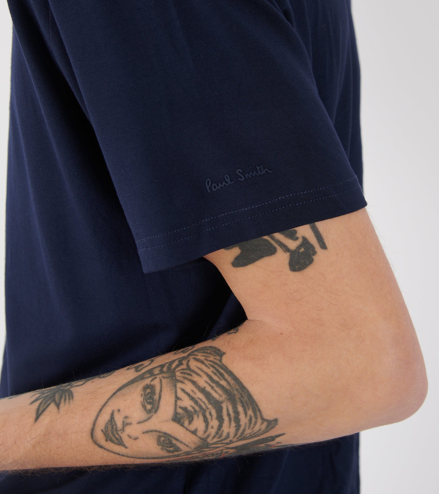 Modal T-shirt 3-pack Navy/White/Black