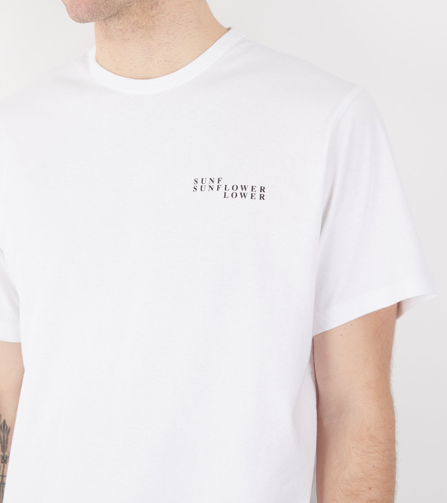 Logo Tee White
