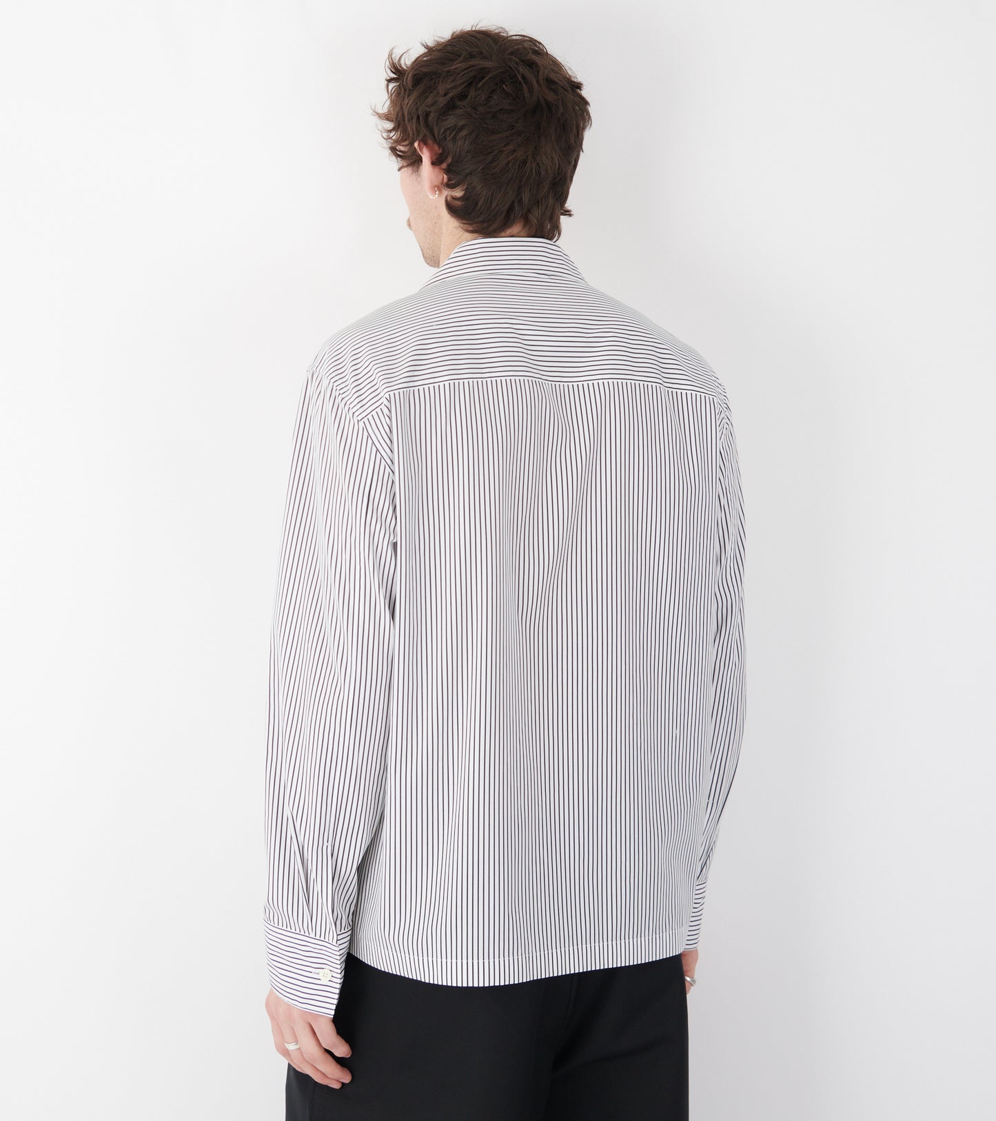 Pencil Stripe Lightweight Cotton Shirt Crosswords