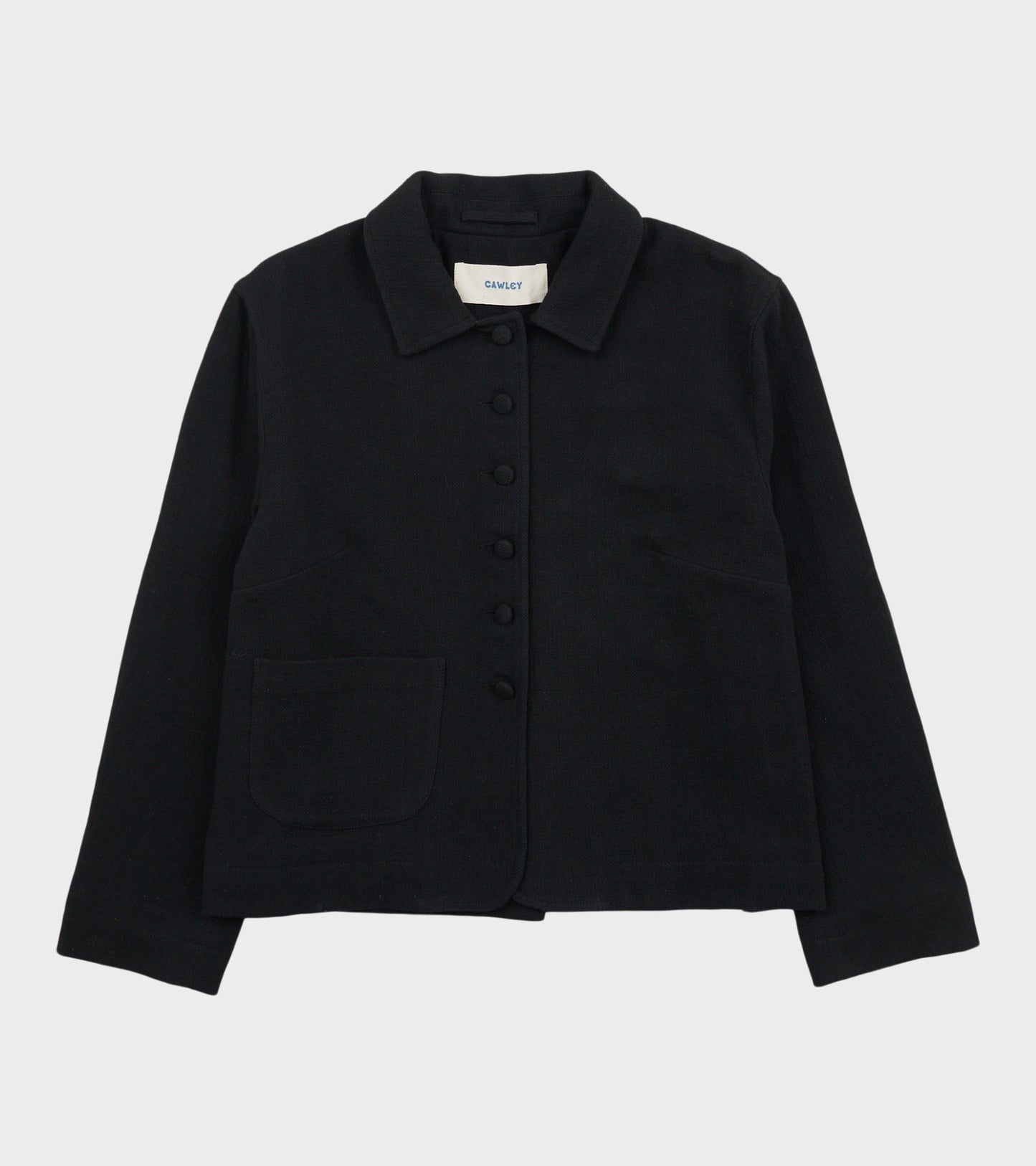 Japanese Stitch Cotton Lillie Jacket Washed Black