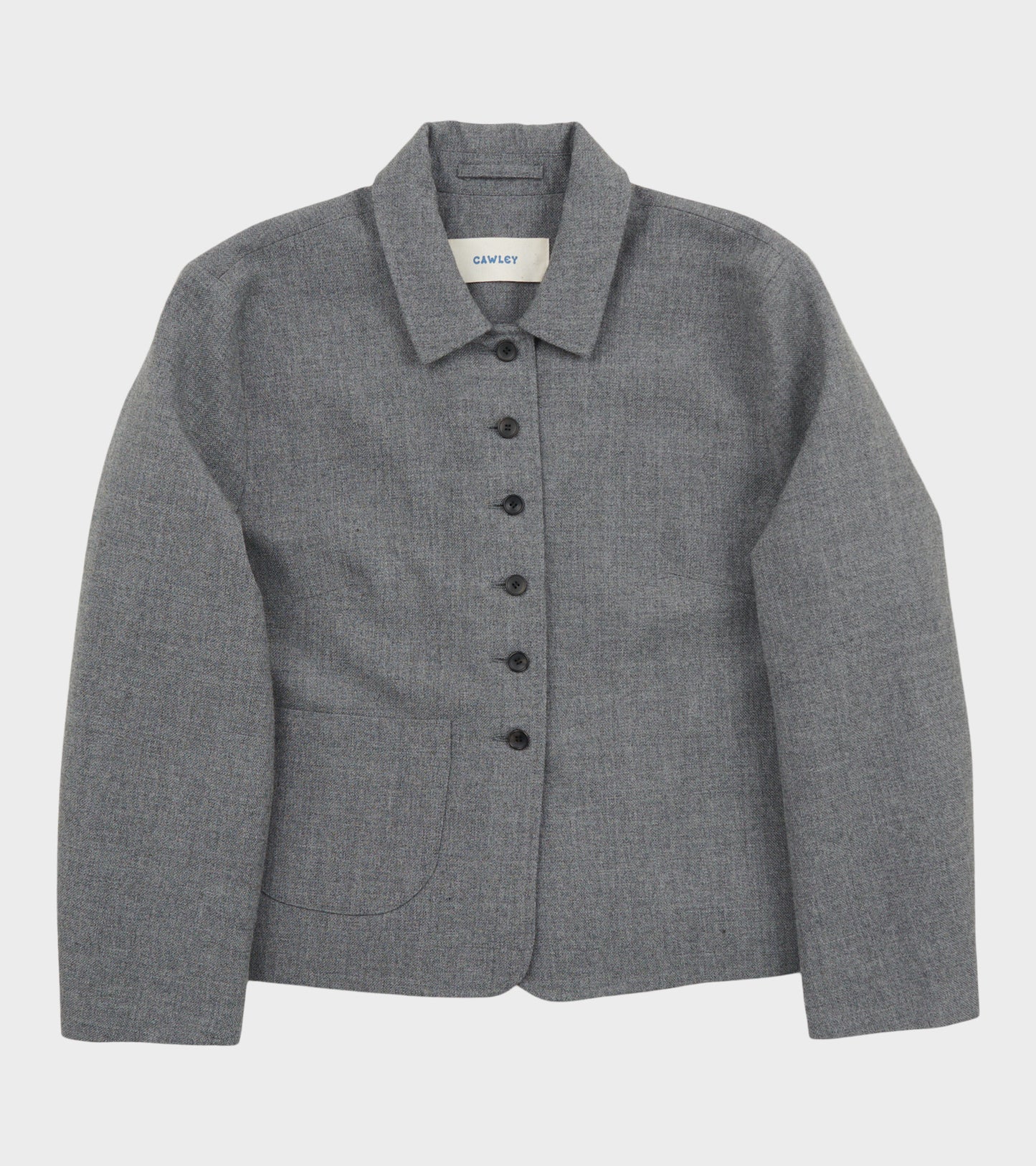 British Wool Lillie Jacket Light Grey