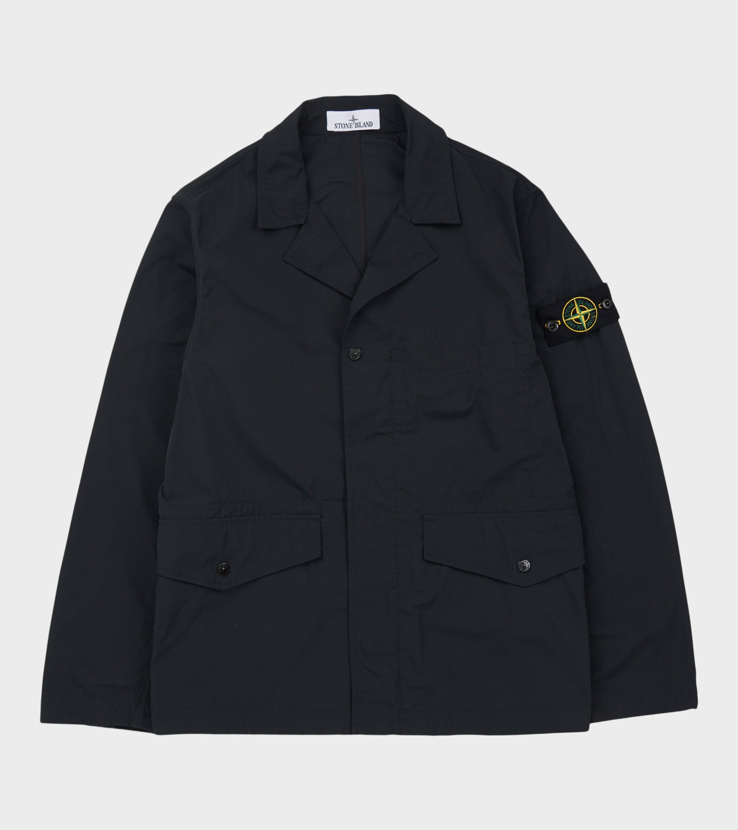 Micro Twill Jacket Black