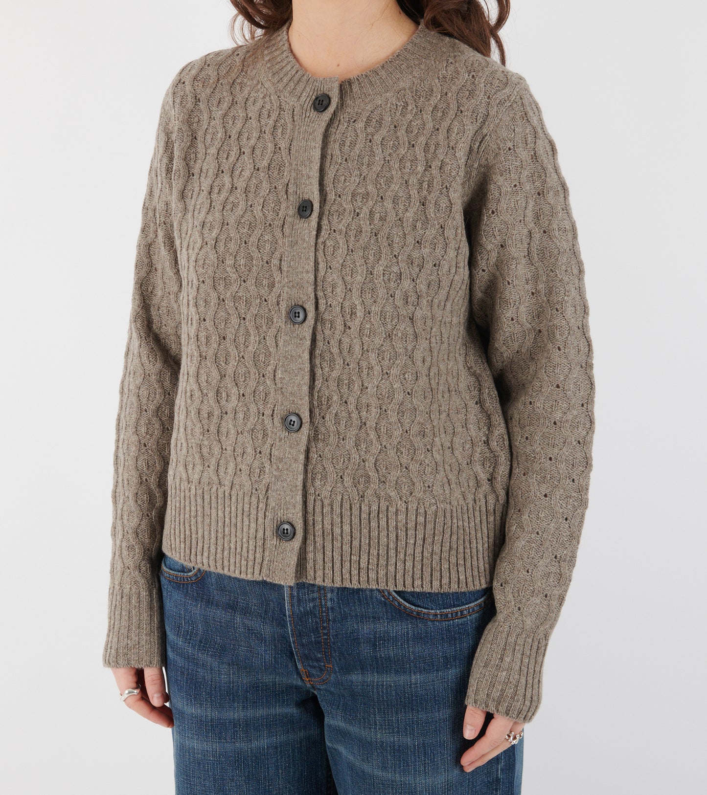 Dipti Cardigan Pure Soil