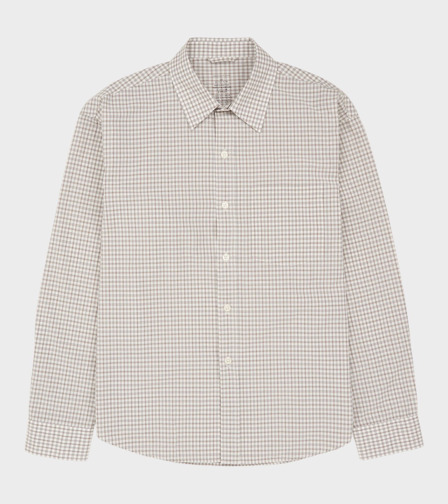 Executive Shirt Experienced Brown Check