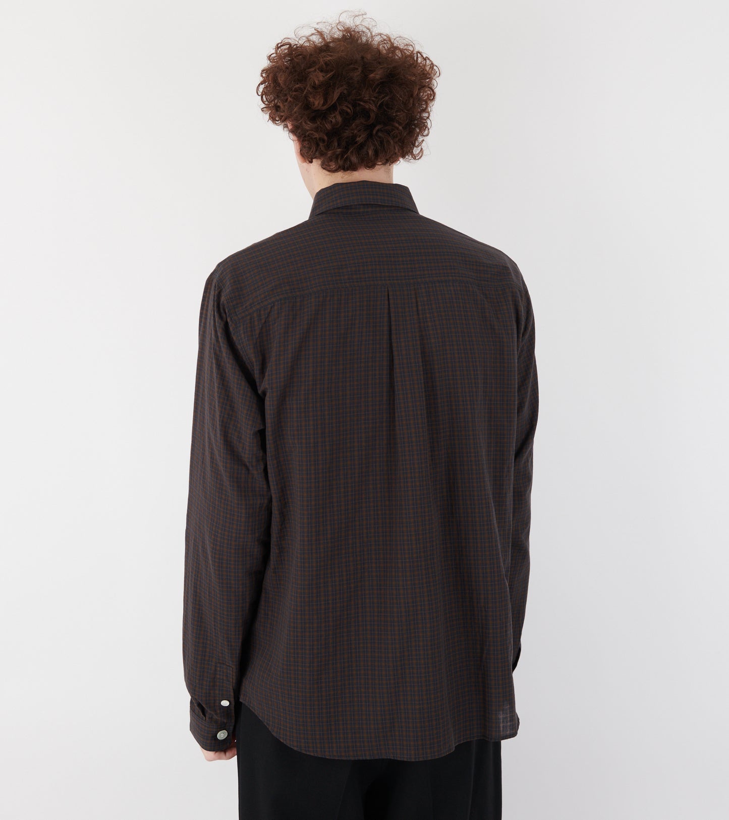 Another Shirt 4.0 Navy/Brown Check