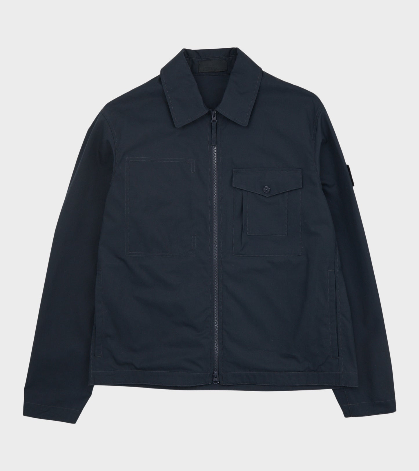 Cotton Ghost Overshirt Navy