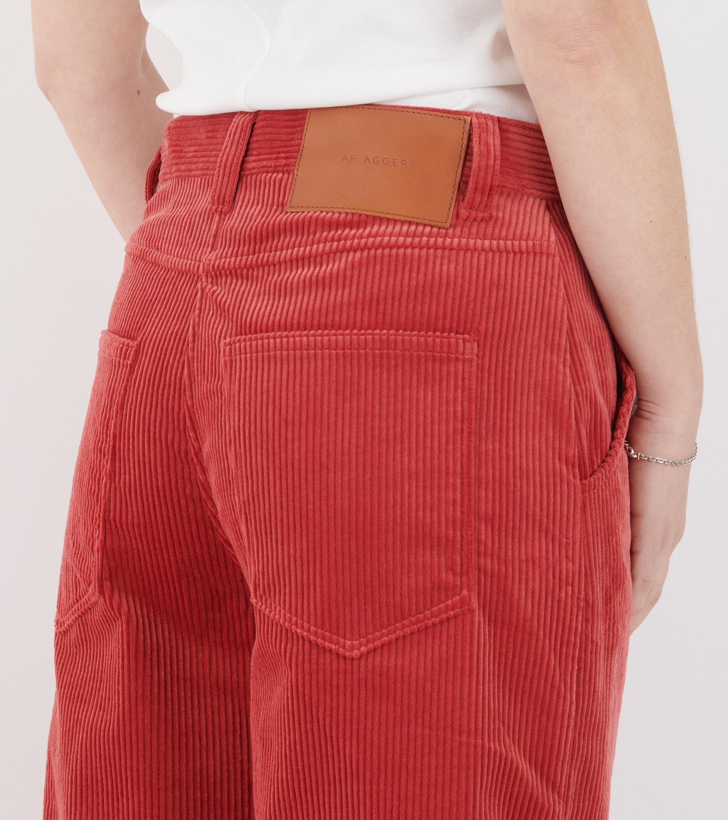 Corduroy Wide Pants Dusty Rose