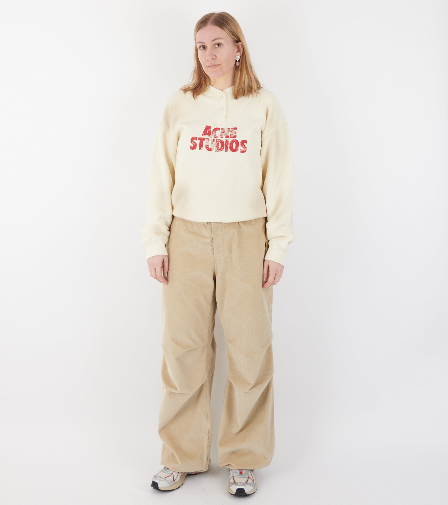 Baby Corduroy Ufo Pants Beige