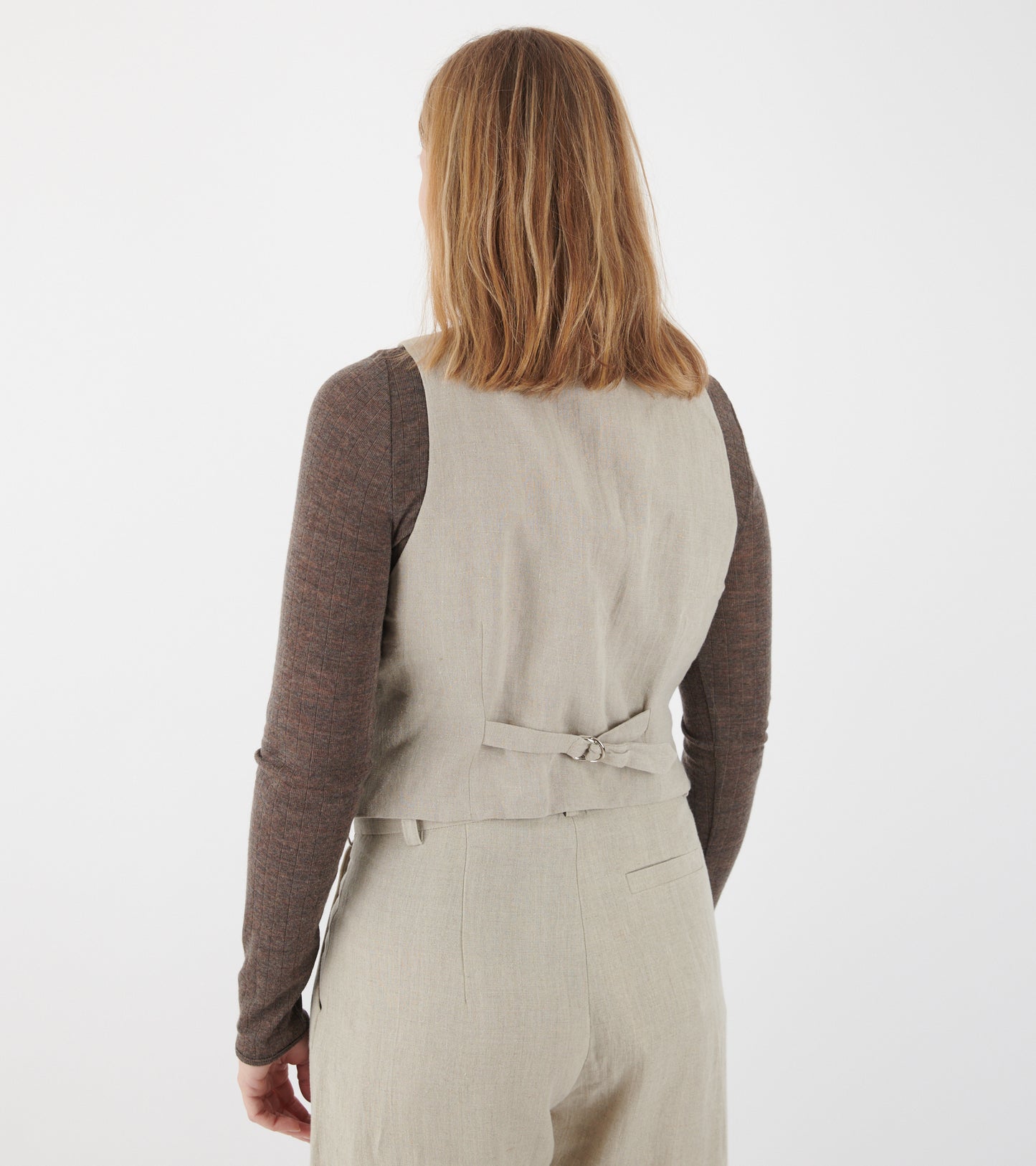 Linen Vest Nature