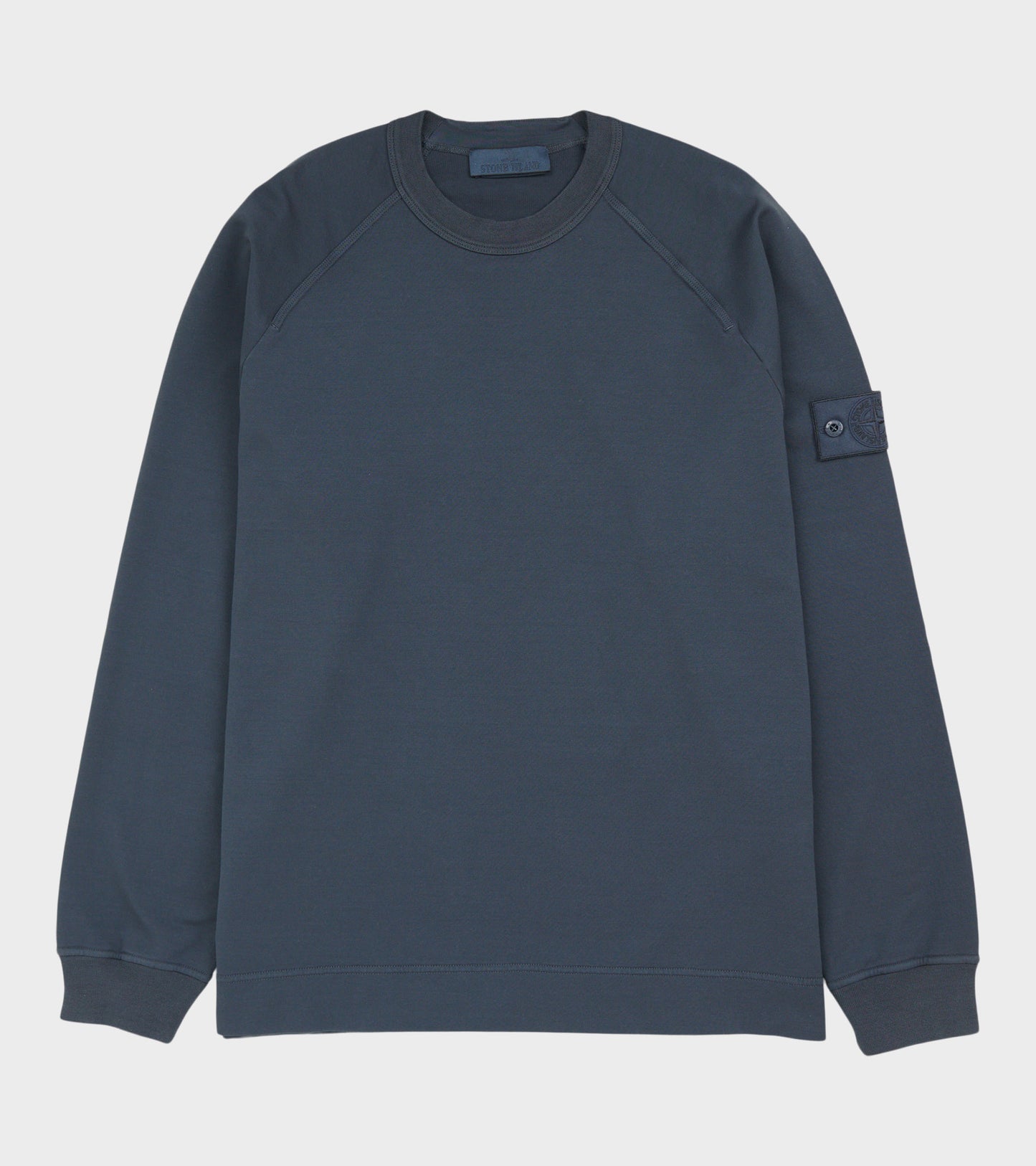 Relaxed Lightweight Sweatshirt Dusty Petrol Blue
