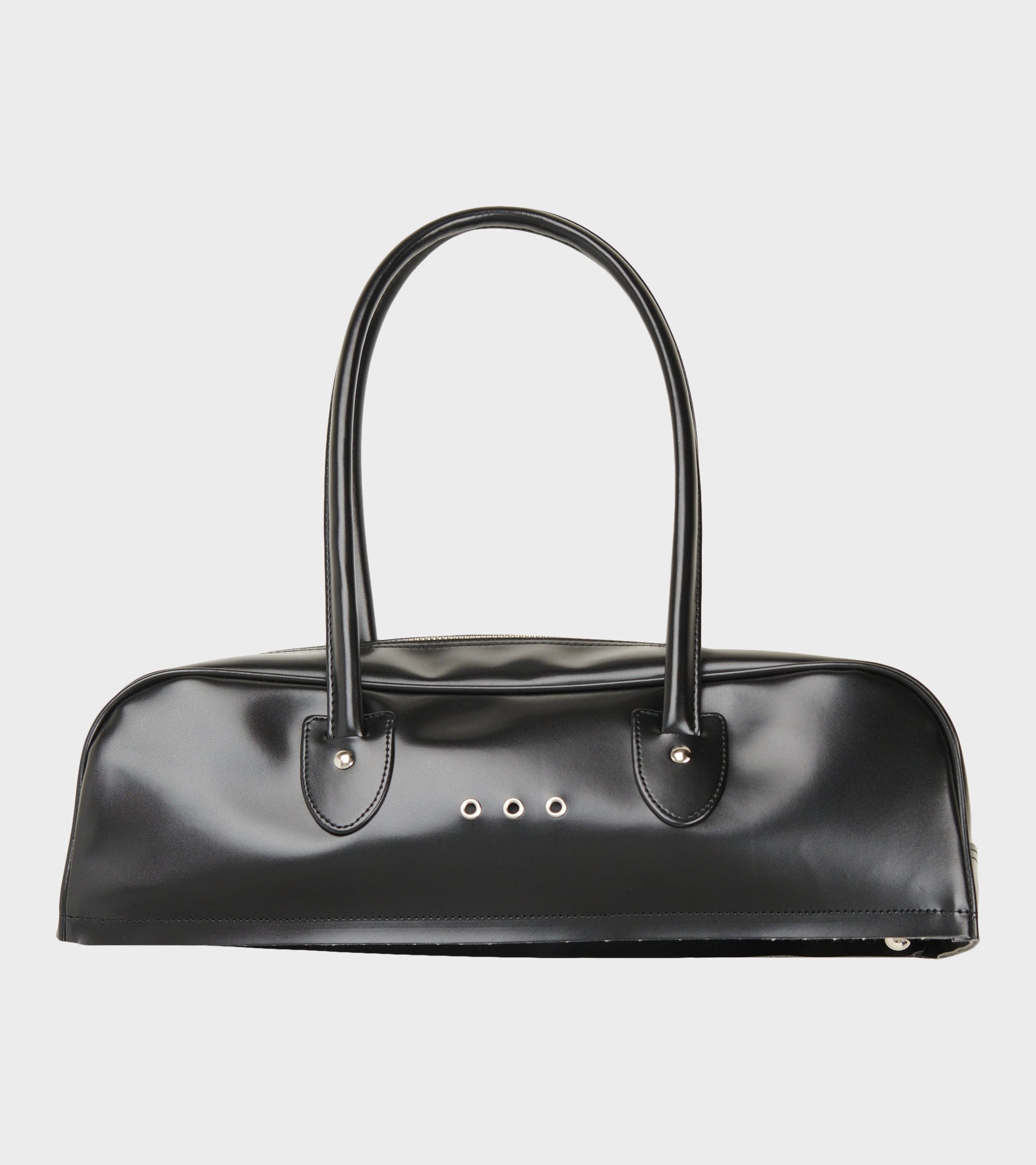 Large Bowler Shoulder Bag Black – Dr. Adams