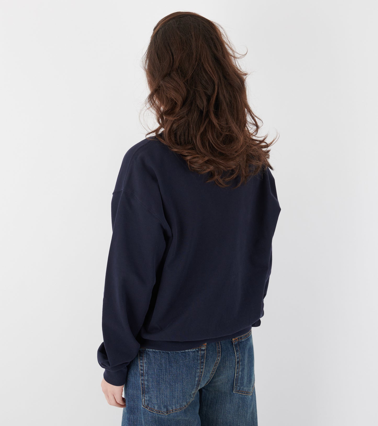 W's Daily Crew Sunken Blue