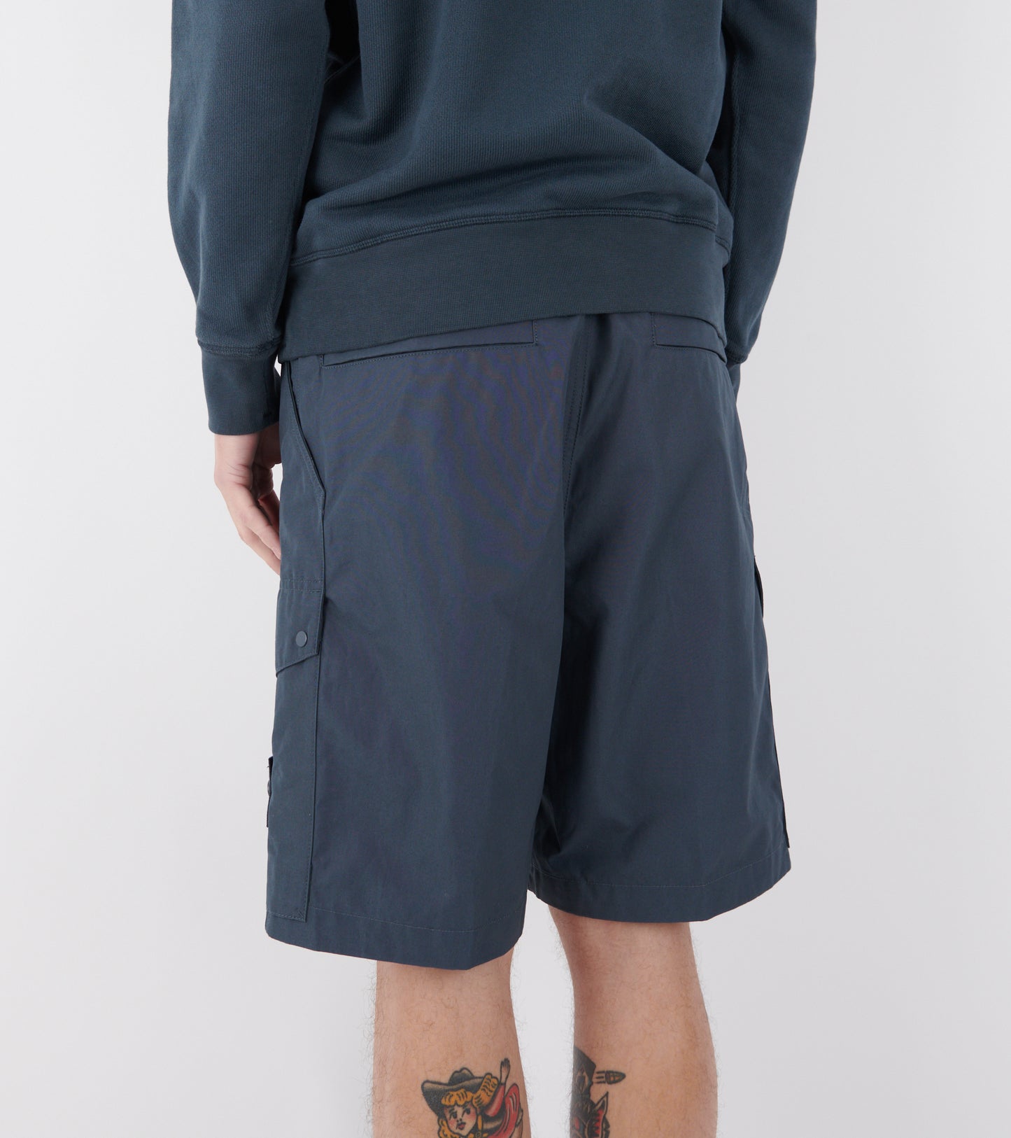 Bermuda Ghost Shorts Dusty Petrol Blue